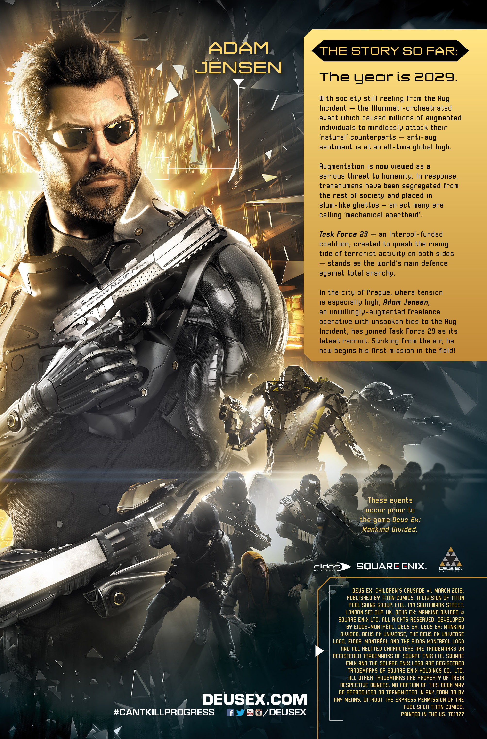 Read online Deus Ex: Children's Crusade comic -  Issue #1 - 3