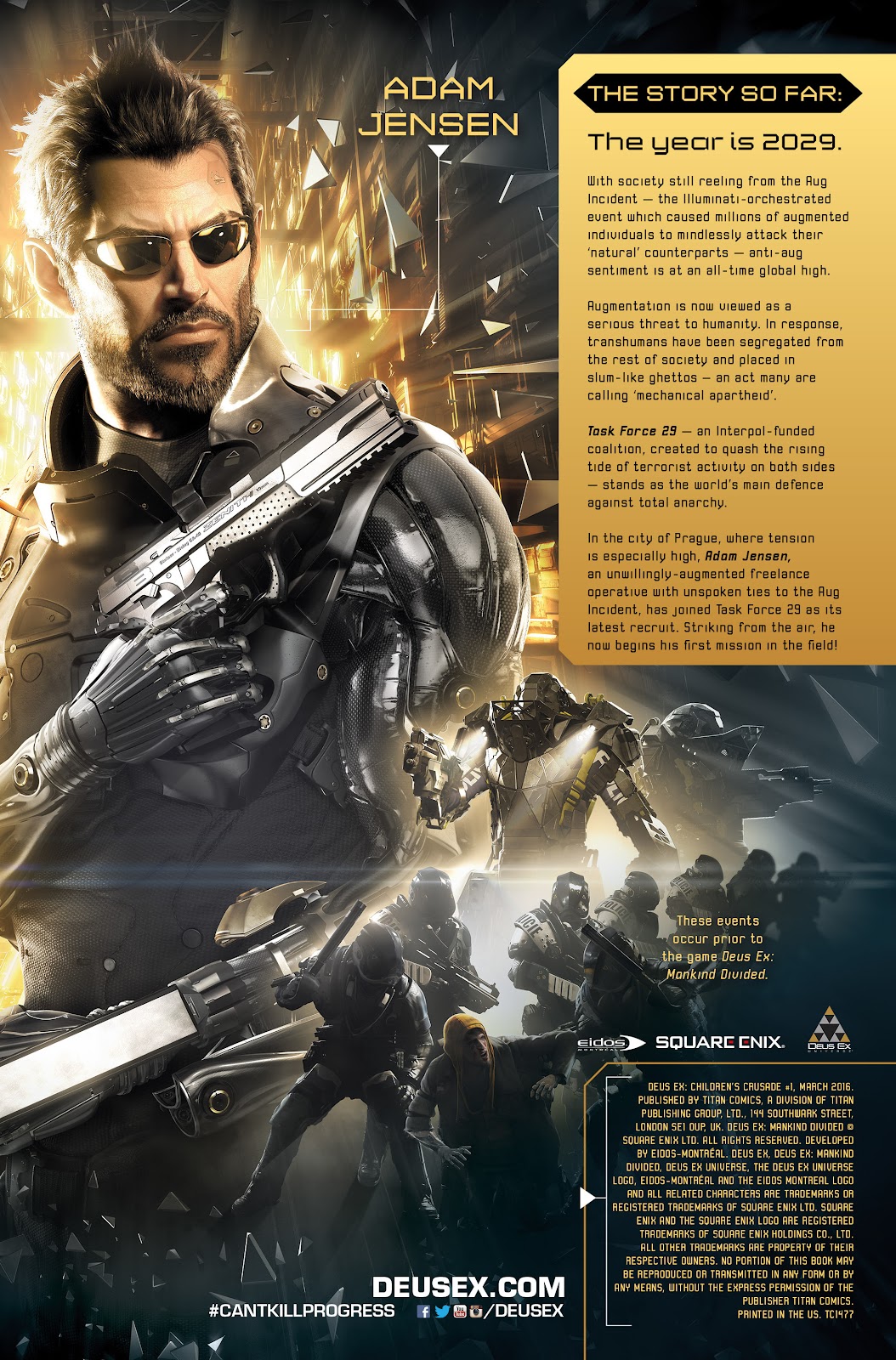Deus Ex: Children's Crusade issue 1 - Page 3