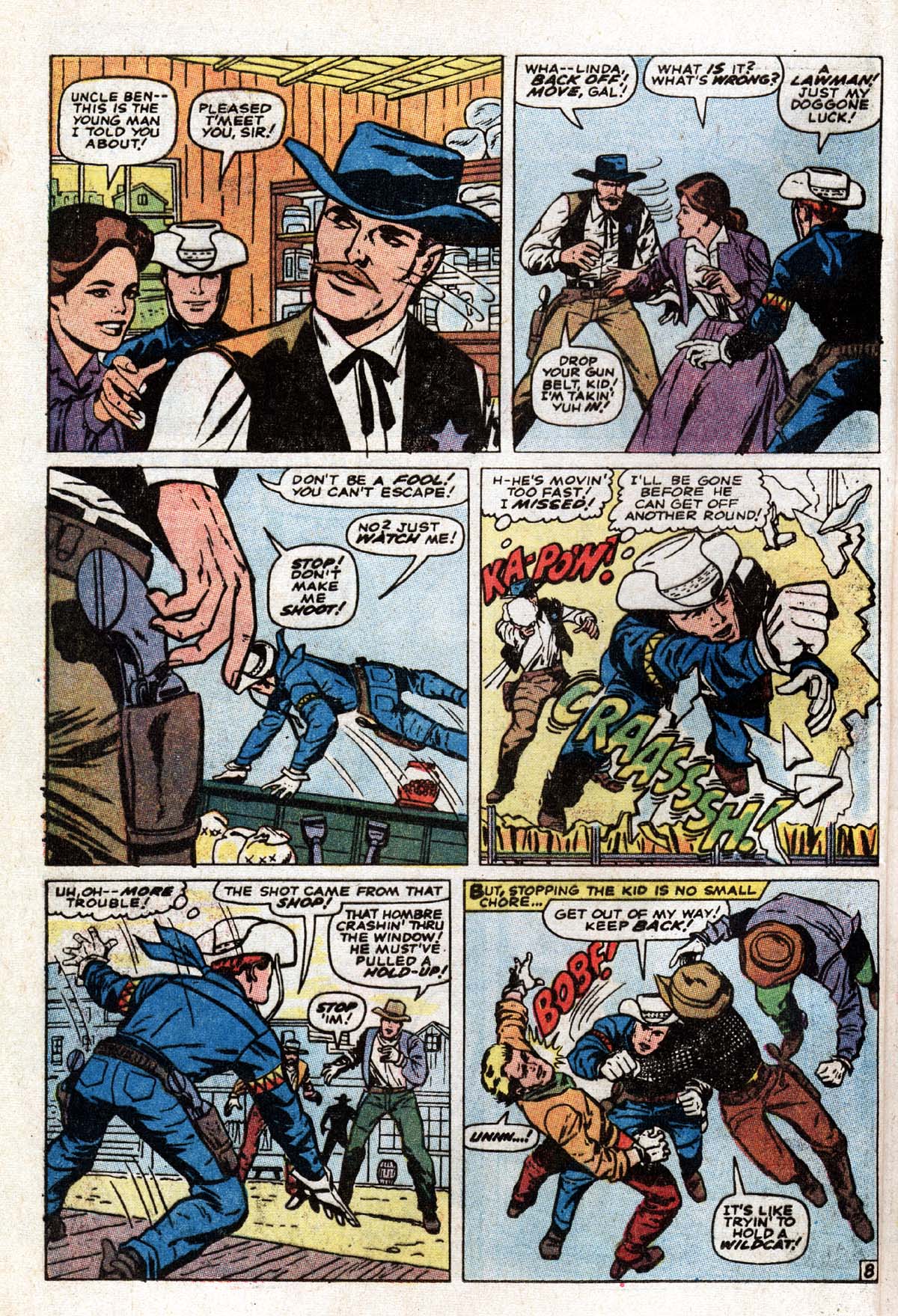 Read online The Mighty Marvel Western comic -  Issue #9 - 9