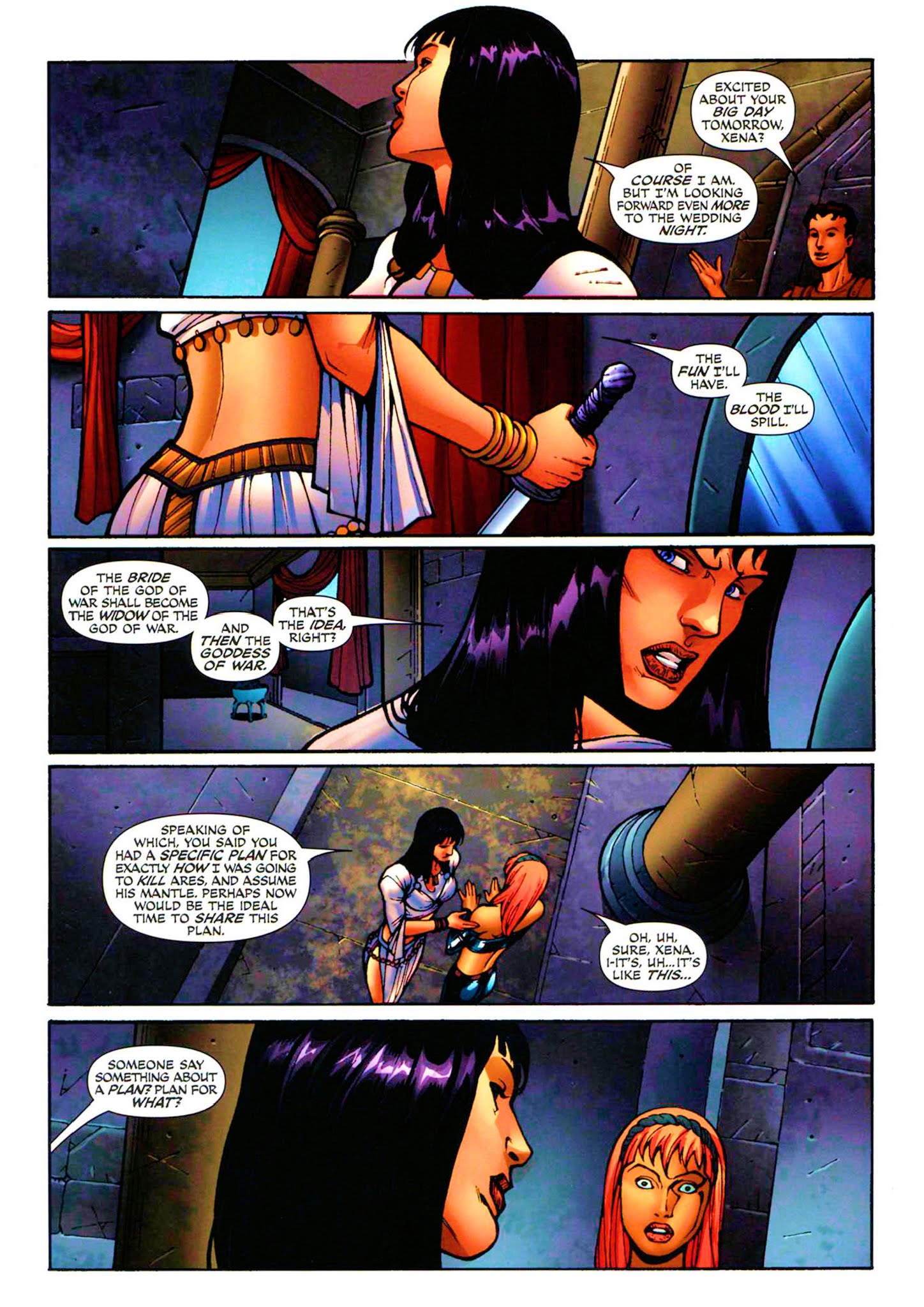 Read online Xena: Warrior Princess - Dark Xena comic -  Issue #4 - 8