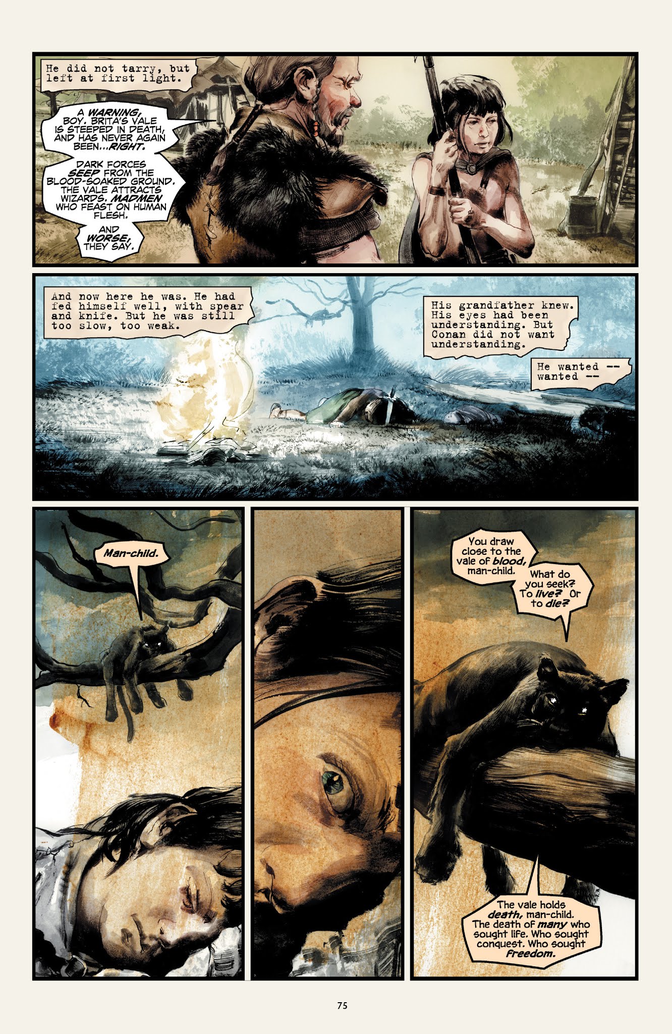 Read online Conan Omnibus comic -  Issue # TPB 1 (Part 1) - 75