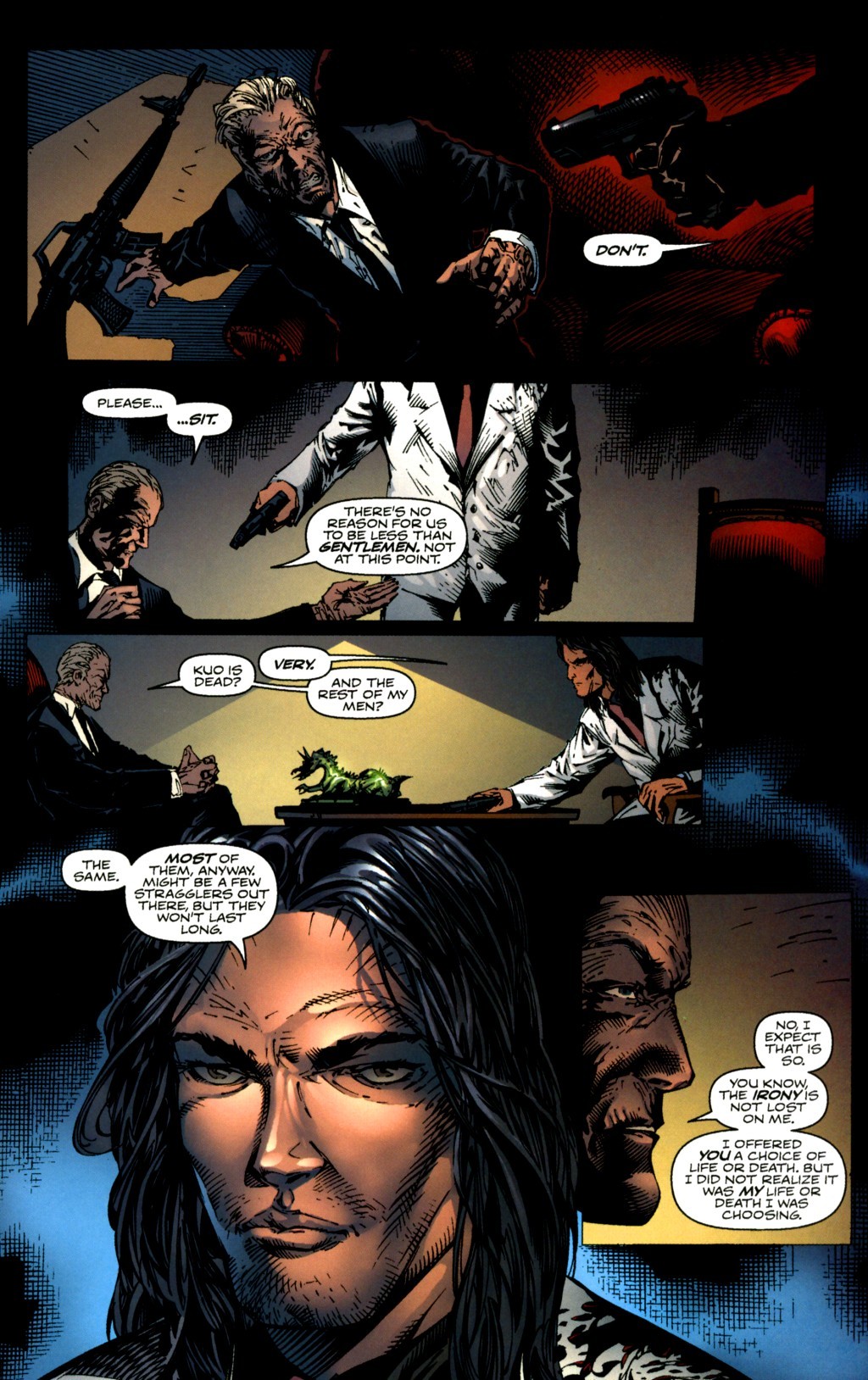 Read online The Darkness (2002) comic -  Issue #13 - 18