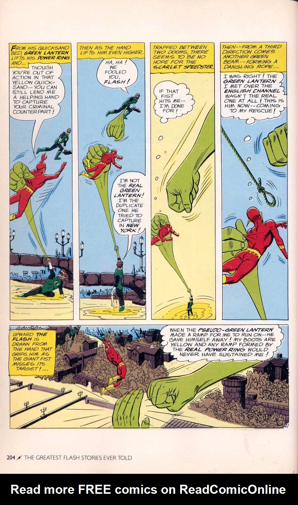 Read online The Greatest Flash Stories Ever Told comic -  Issue # TPB - 205