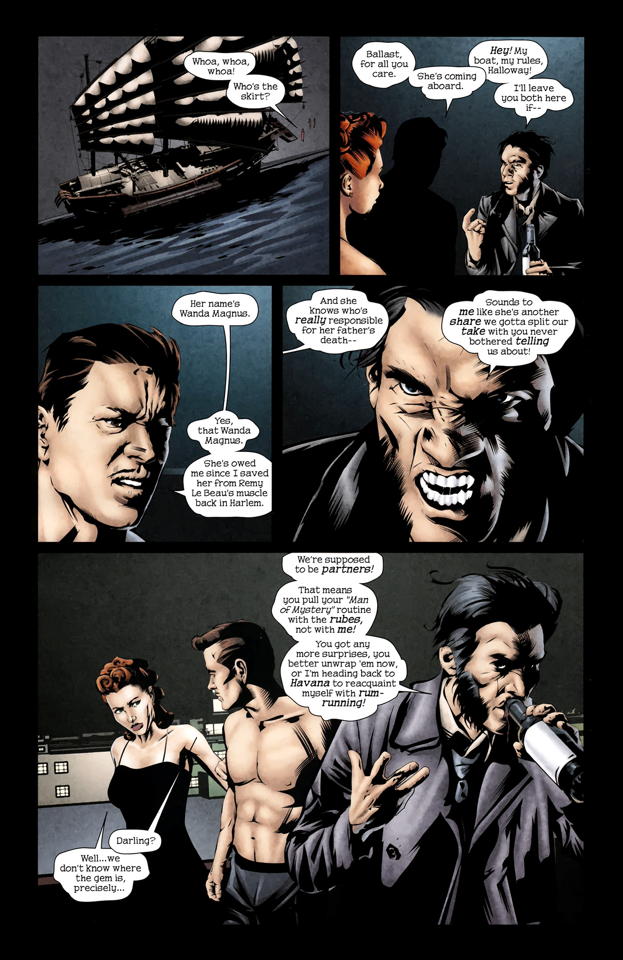Read online X-Men Noir: Mark of Cain comic -  Issue #3 - 12