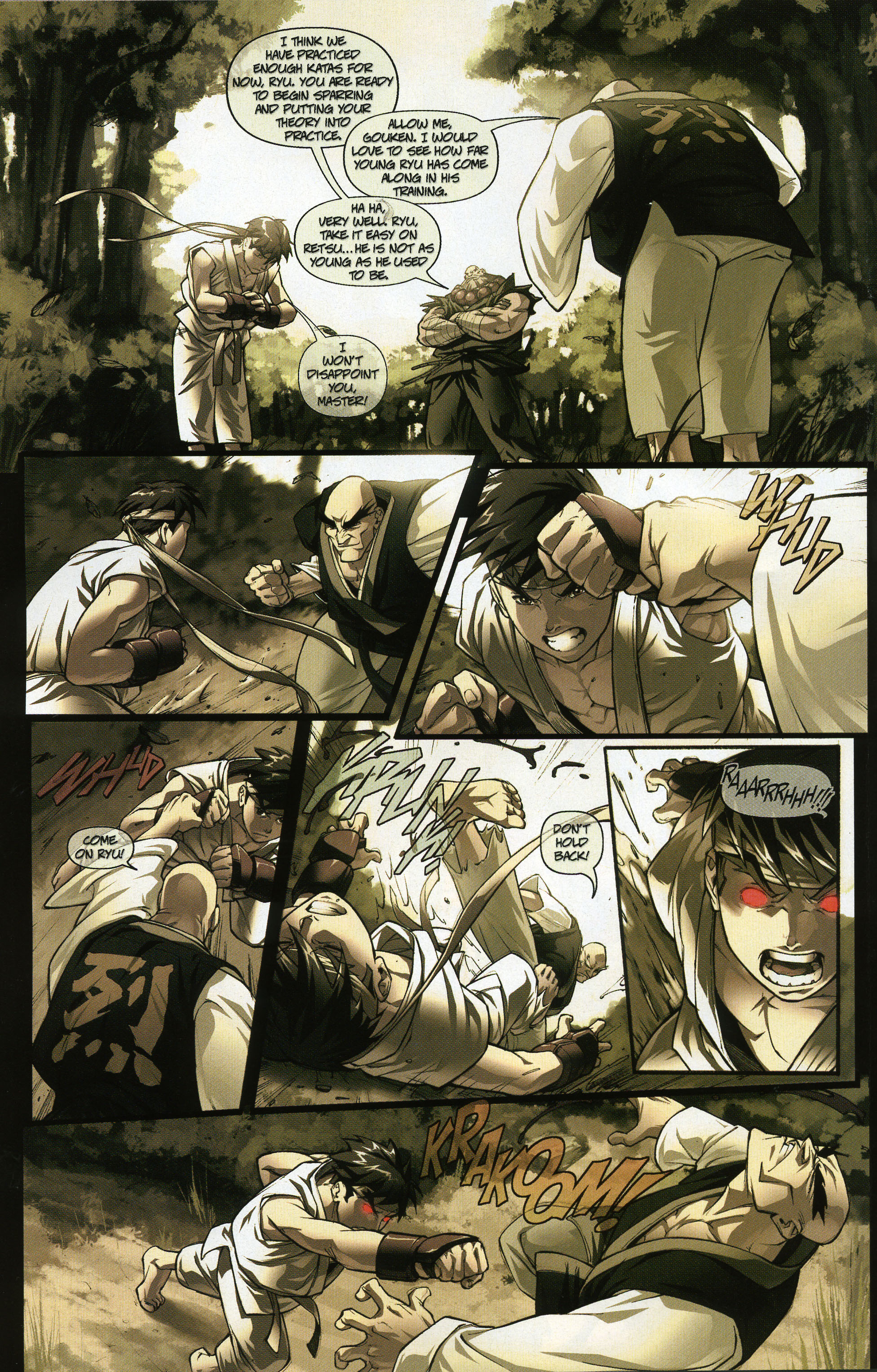 Read online Street Fighter (2003) comic -  Issue #6 - 15