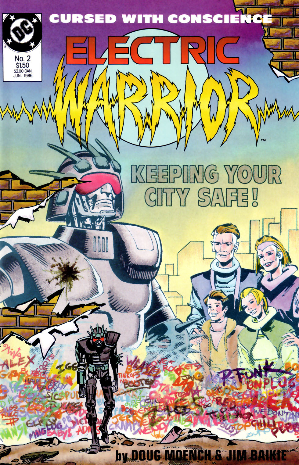 Read online Electric Warrior comic -  Issue #2 - 1