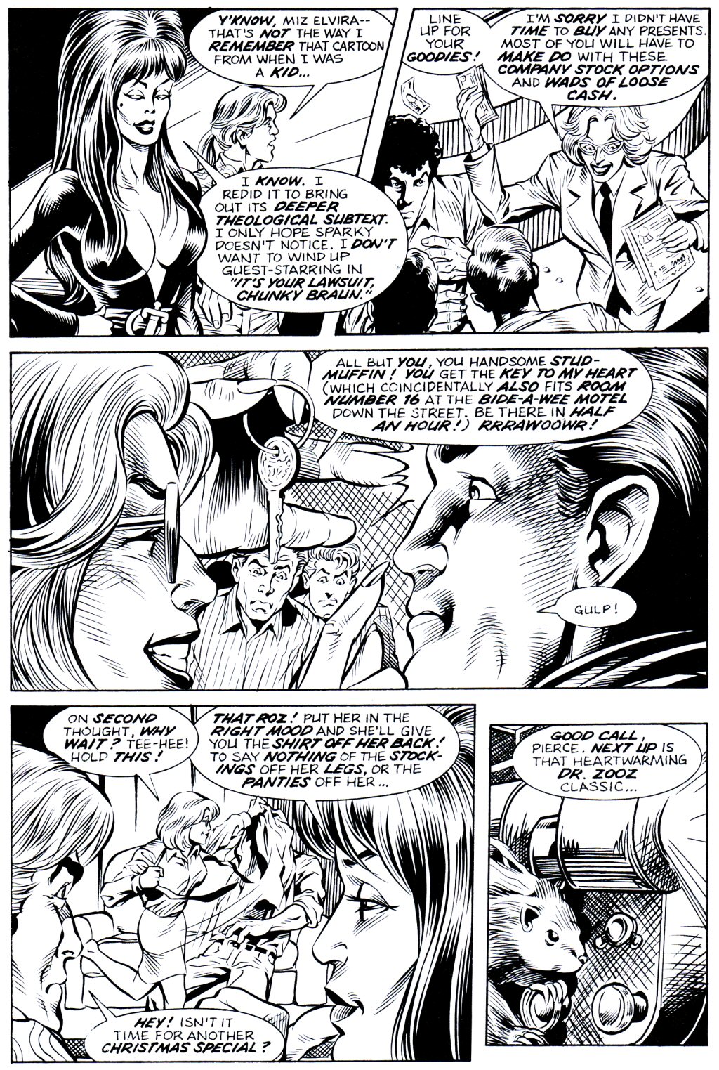Read online Elvira, Mistress of the Dark comic -  Issue #8 - 17