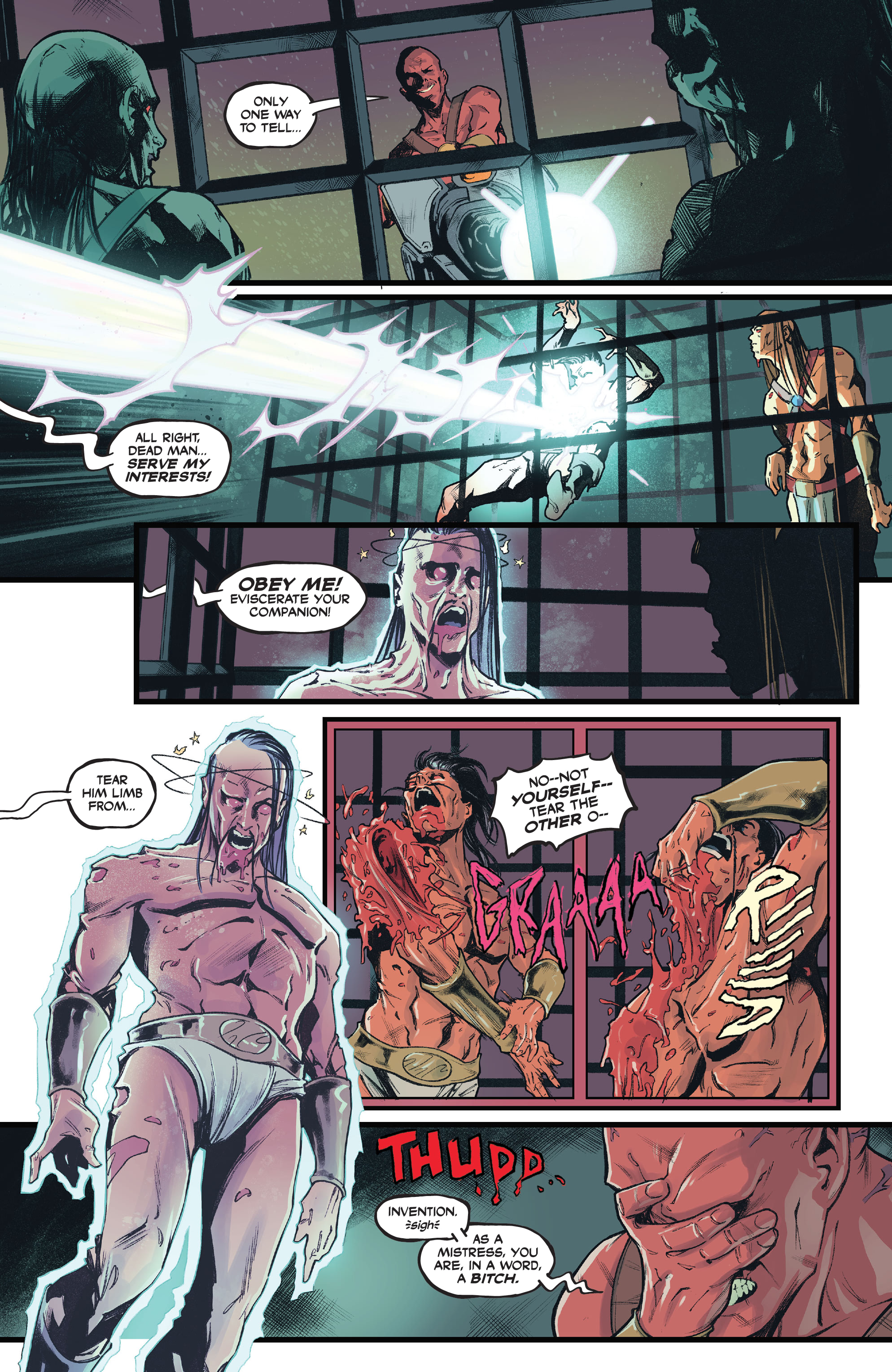 Read online Die!Namite Never Dies comic -  Issue #4 - 9