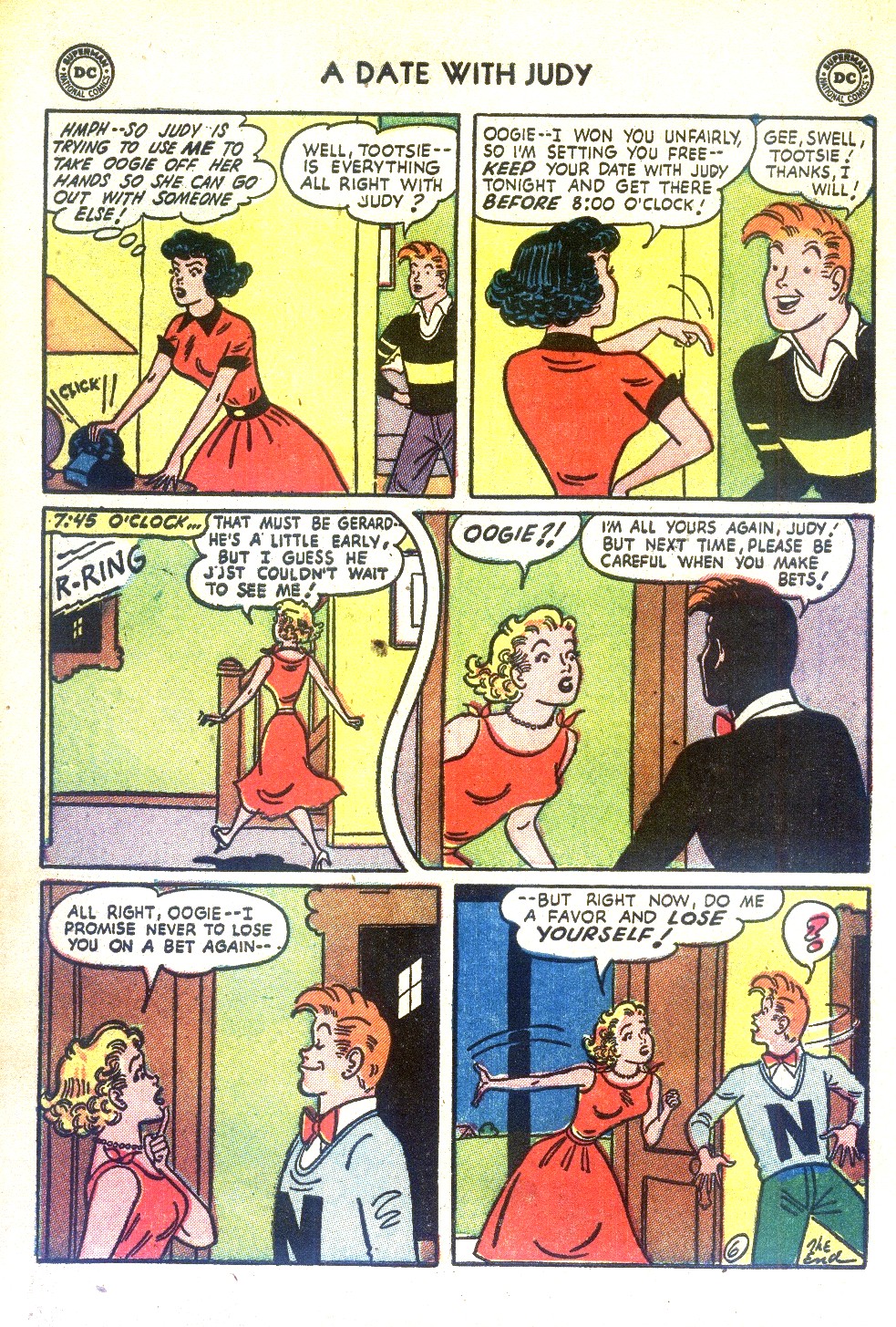 Read online A Date with Judy comic -  Issue #35 - 9