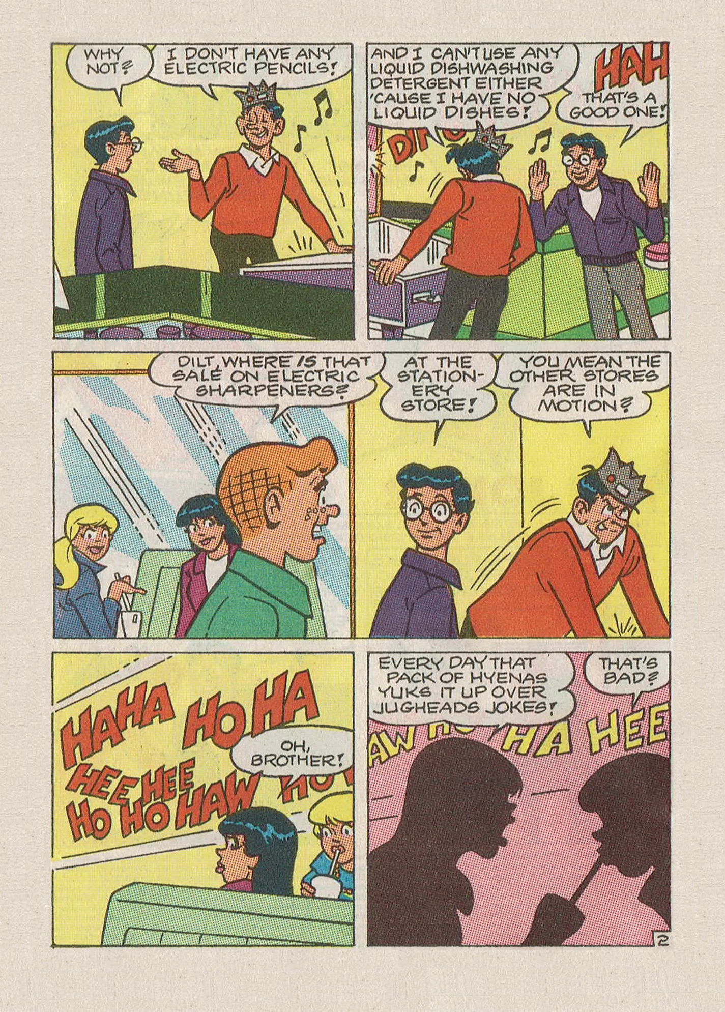 Read online Jughead with Archie Digest Magazine comic -  Issue #103 - 4