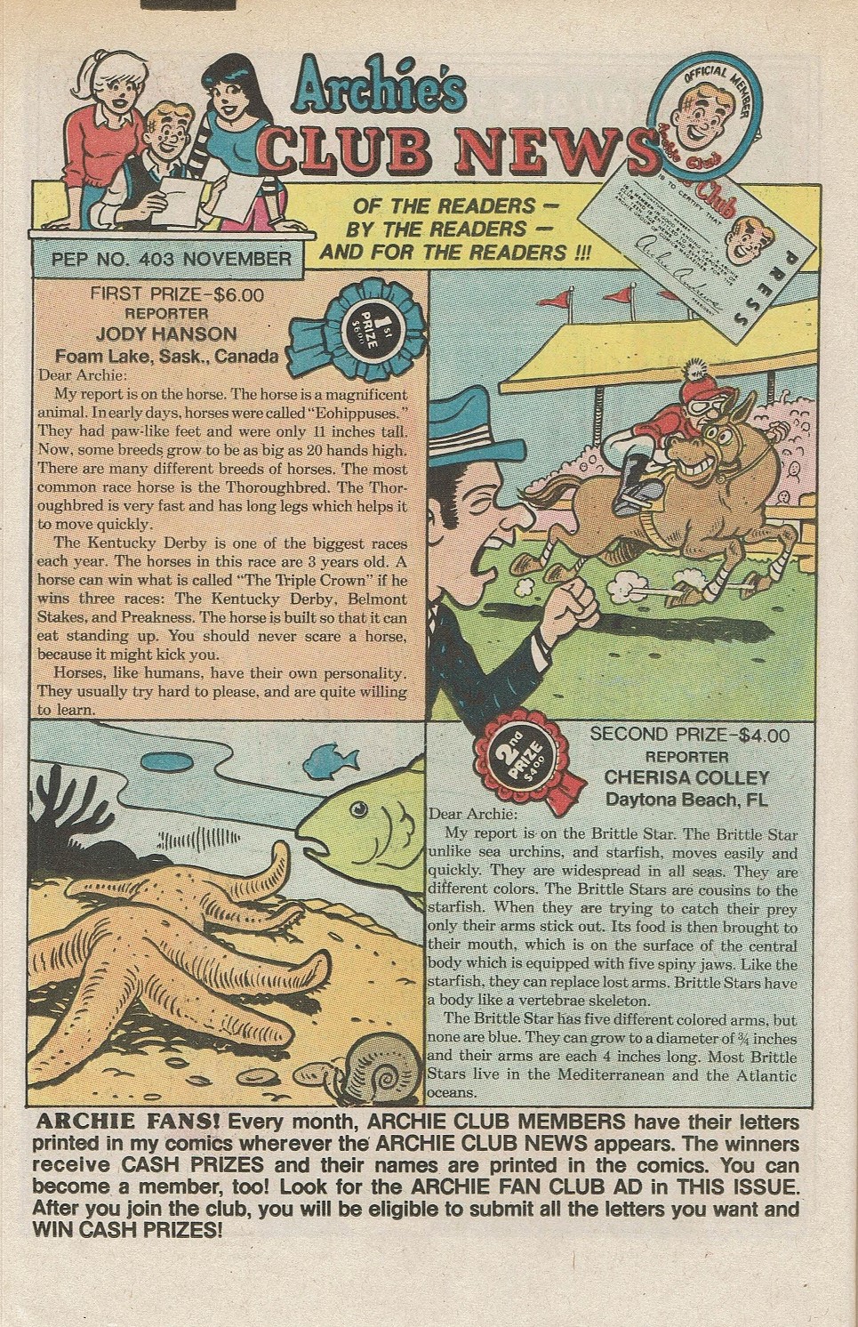 Read online Pep Comics comic -  Issue #403 - 26