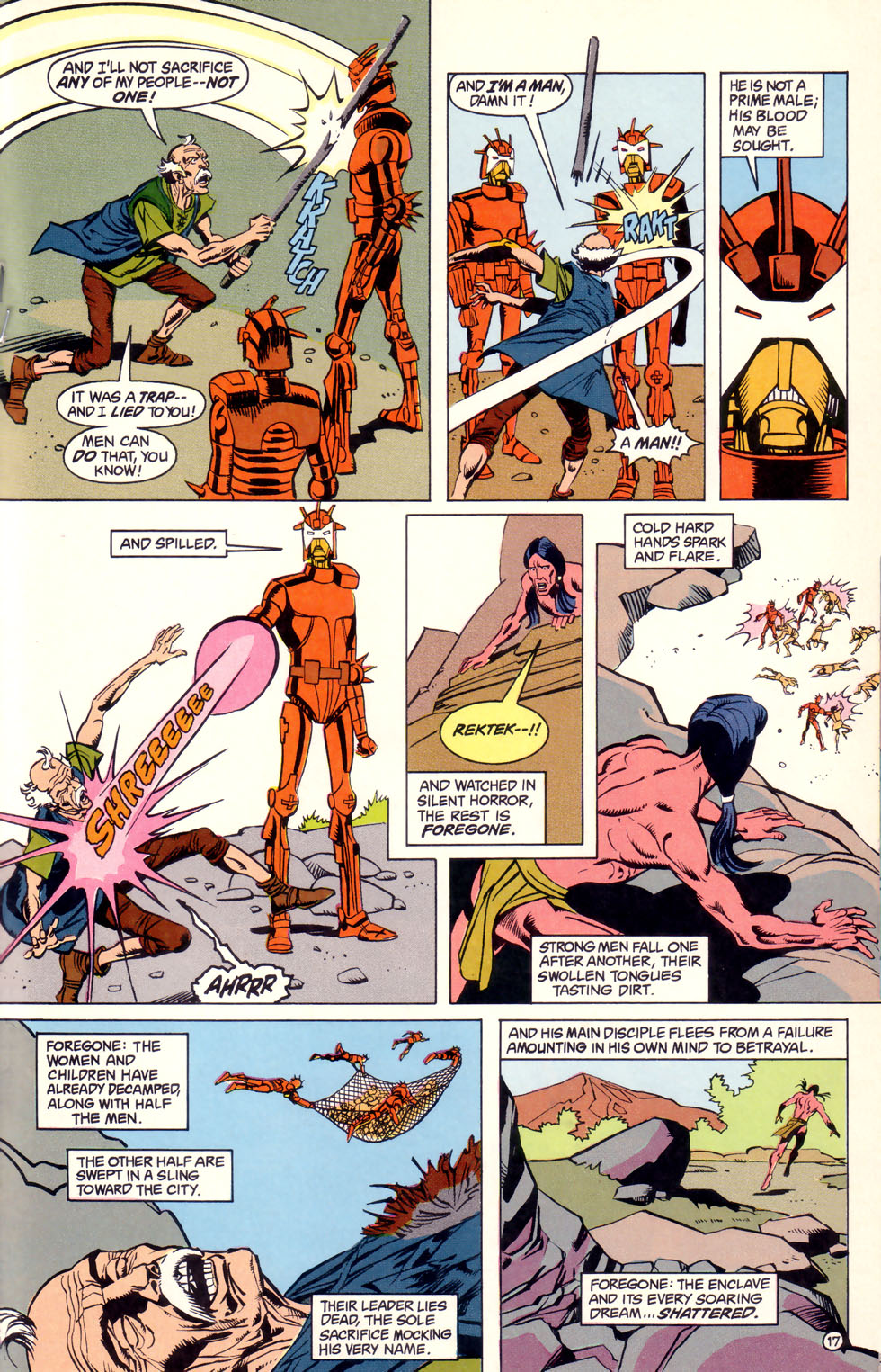 Read online Electric Warrior comic -  Issue #6 - 18