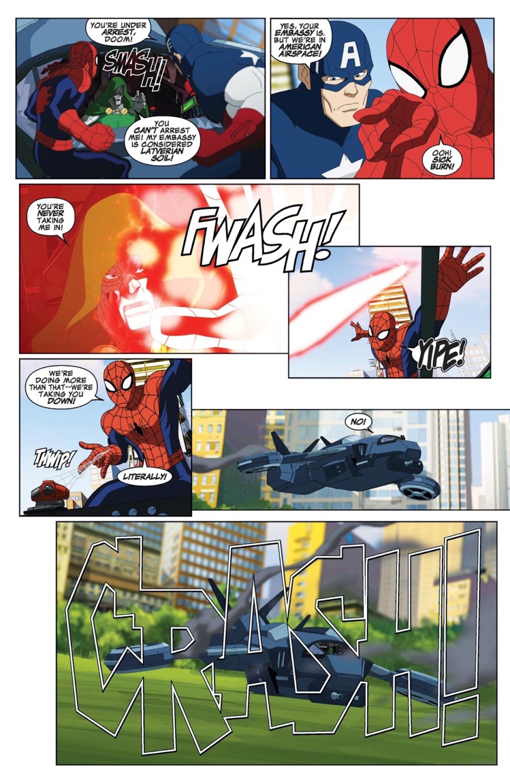 Marvel Universe Ultimate Spider-Man: Web Warriors issue 1 - Page 19