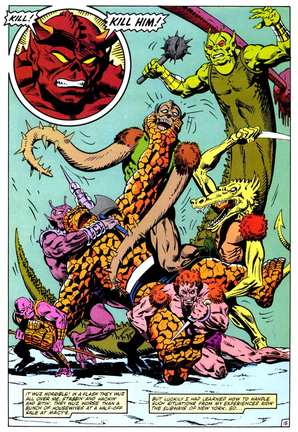 Read online Marvel Fanfare (1982) comic -  Issue #20 - 17