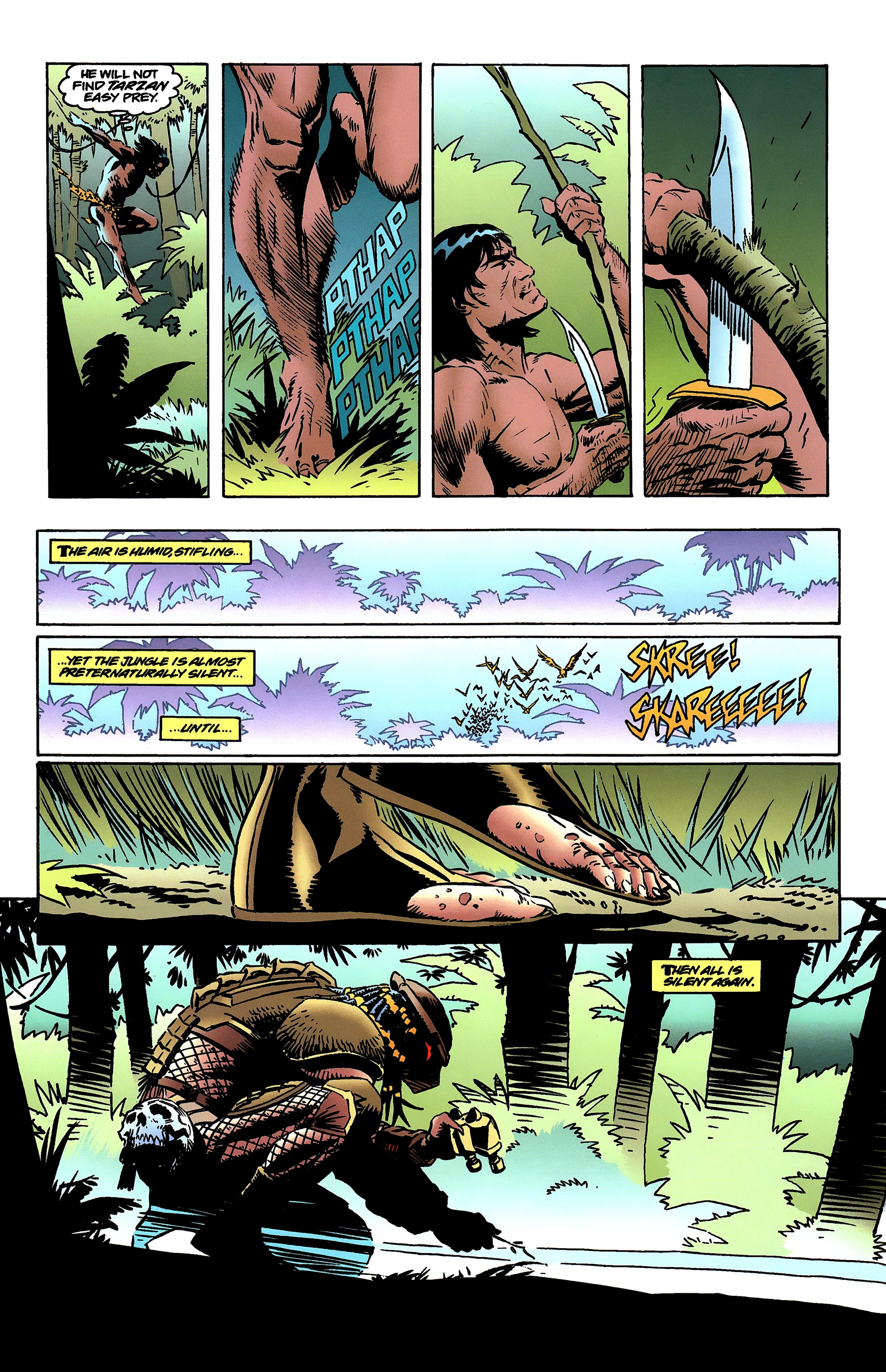 Read online Tarzan vs. Predator at the Earth's Core comic -  Issue #2 - 10