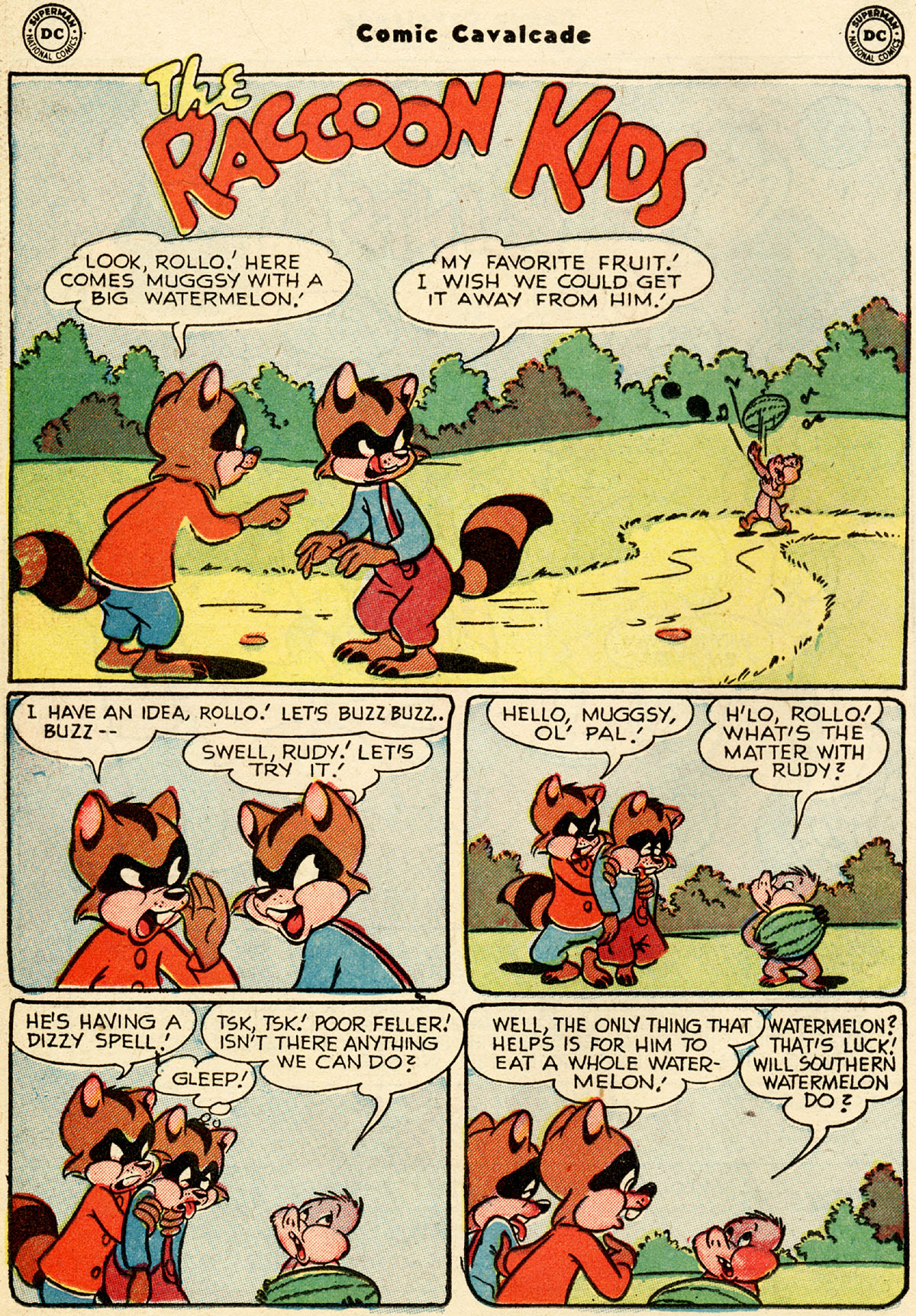 Read online Comic Cavalcade comic -  Issue #50 - 42