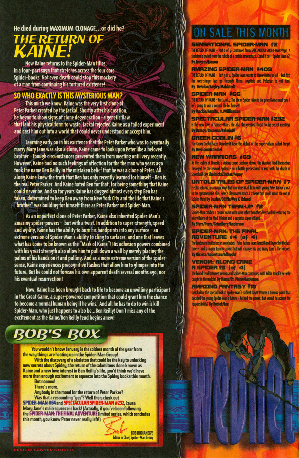 Read online The Adventures of Spider-Man comic -  Issue #1 - 12