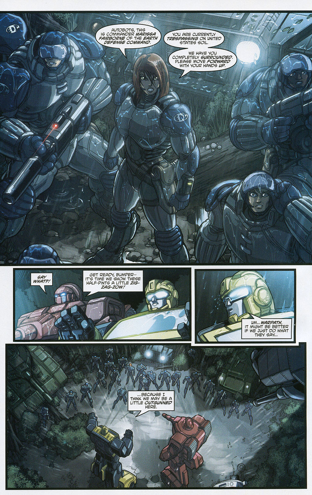 Read online Transformers: Generation 1 (2004) comic -  Issue #4 - 13