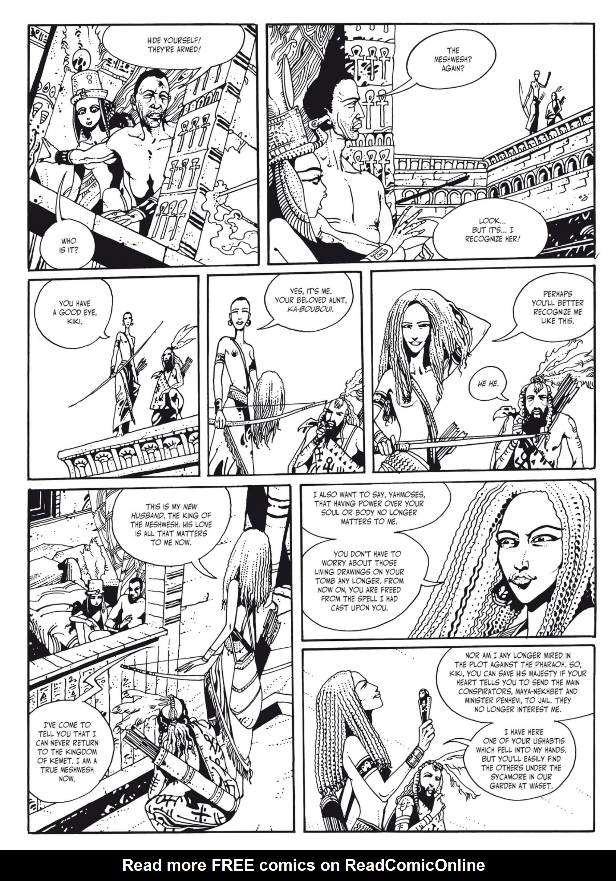 Read online The Egyptian Princesses comic -  Issue # TPB 1 (Part 3) - 8