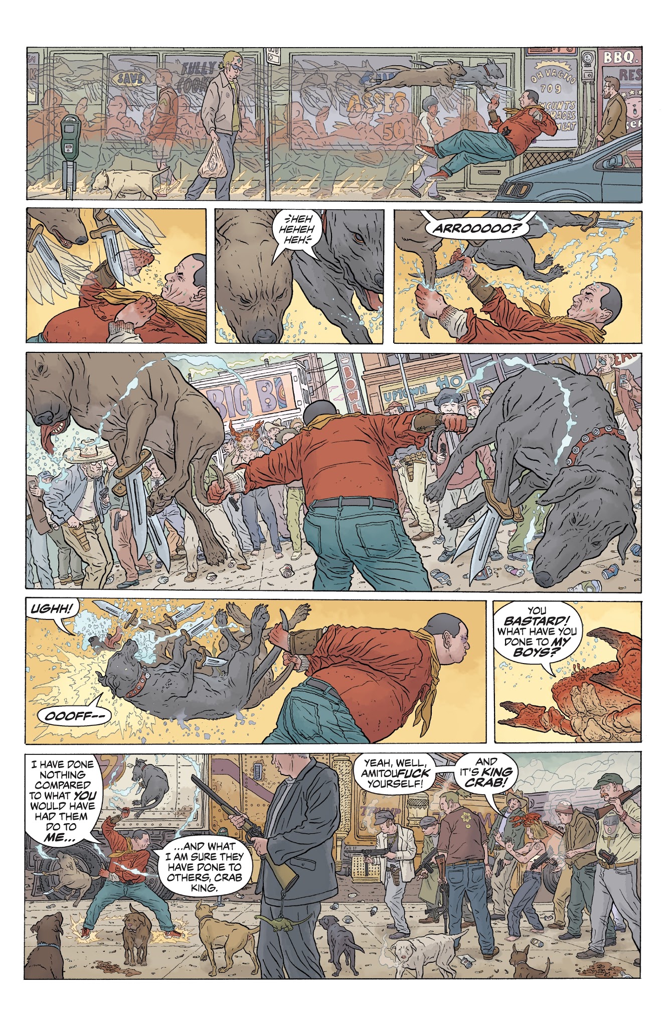 Read online The Shaolin Cowboy: Who'll Stop the Reign? comic -  Issue #3 - 22