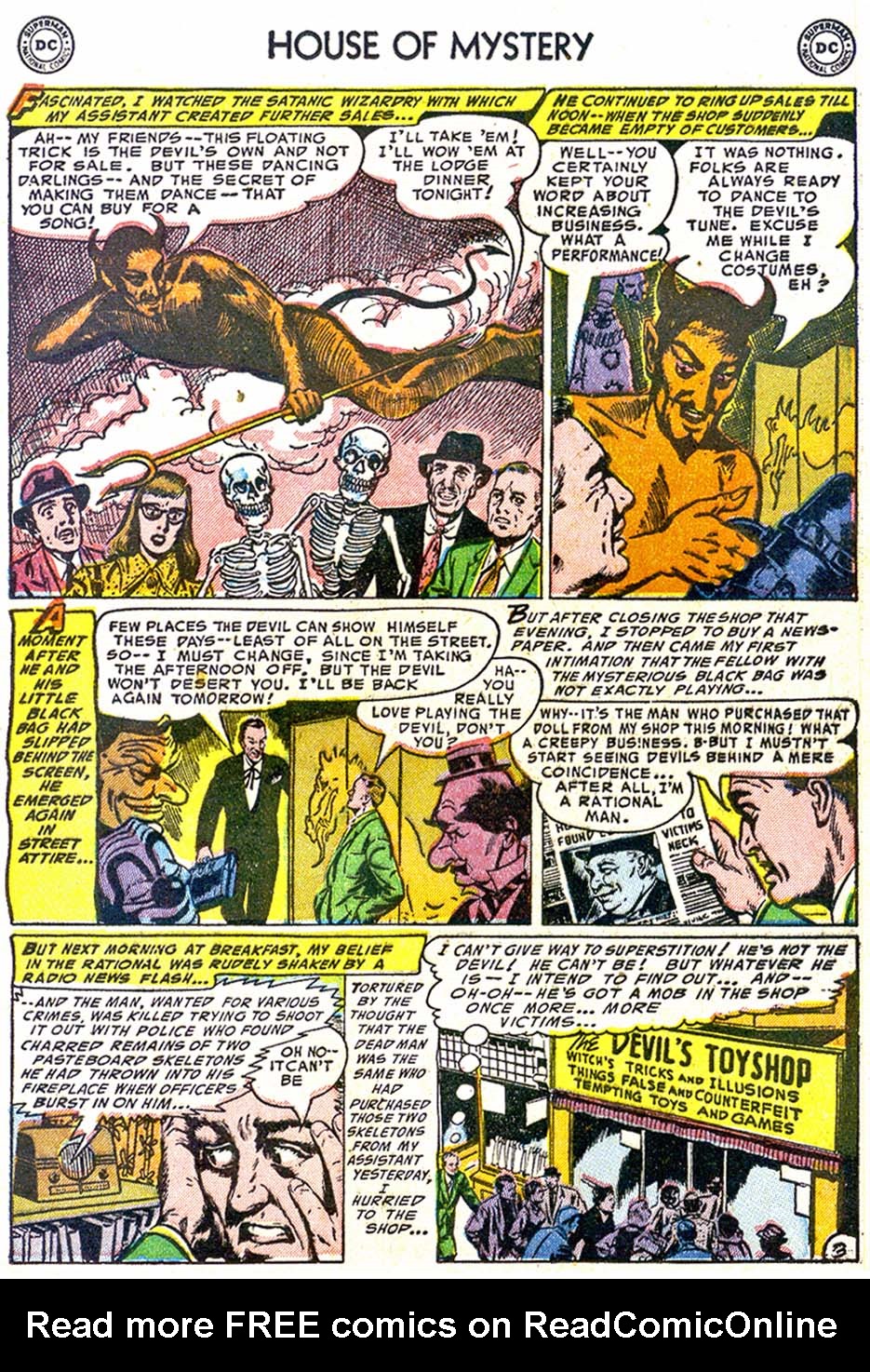 Read online House of Mystery (1951) comic -  Issue #25 - 13