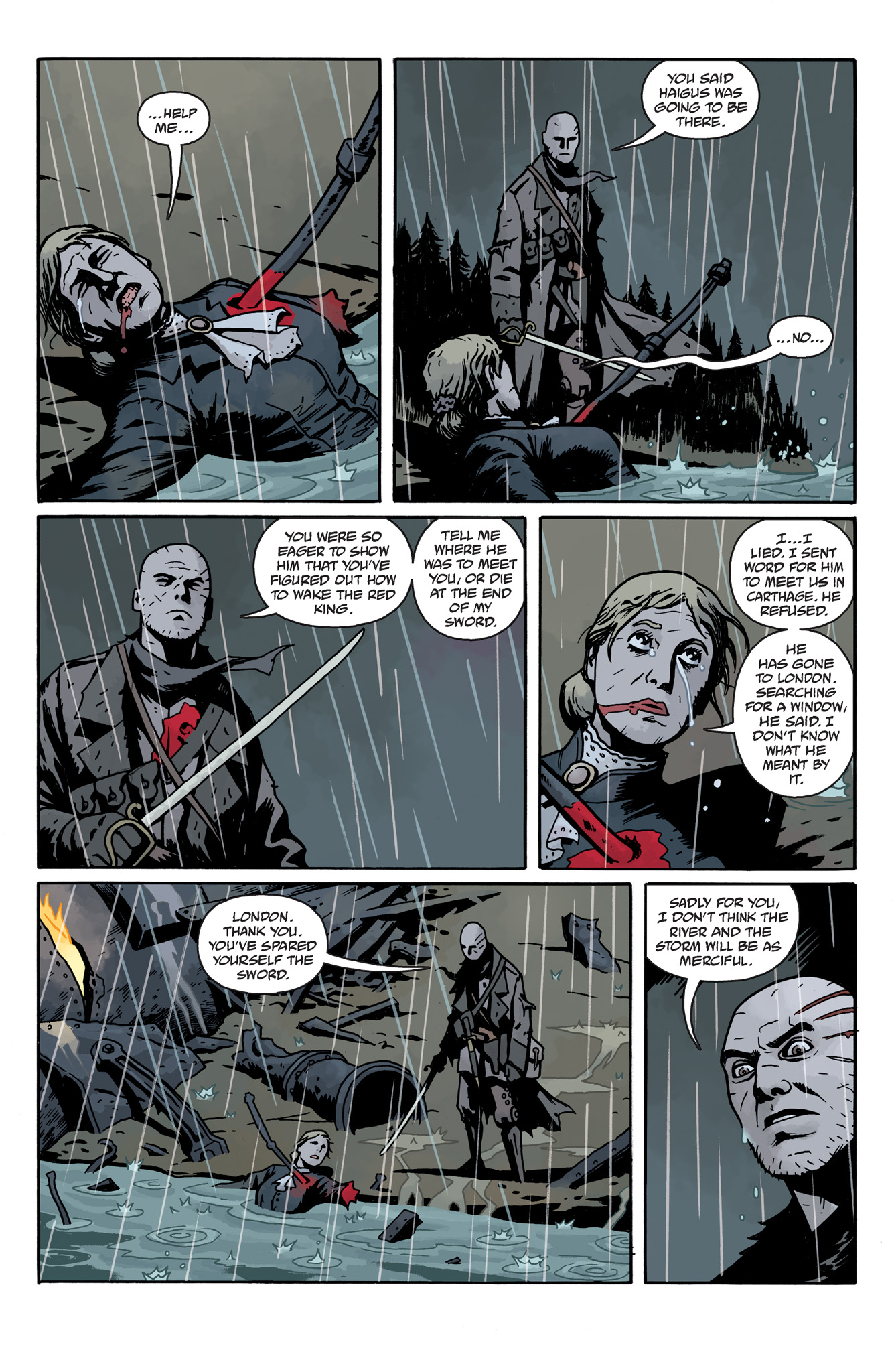 Read online Baltimore: The Infernal Train comic -  Issue #3 - 17
