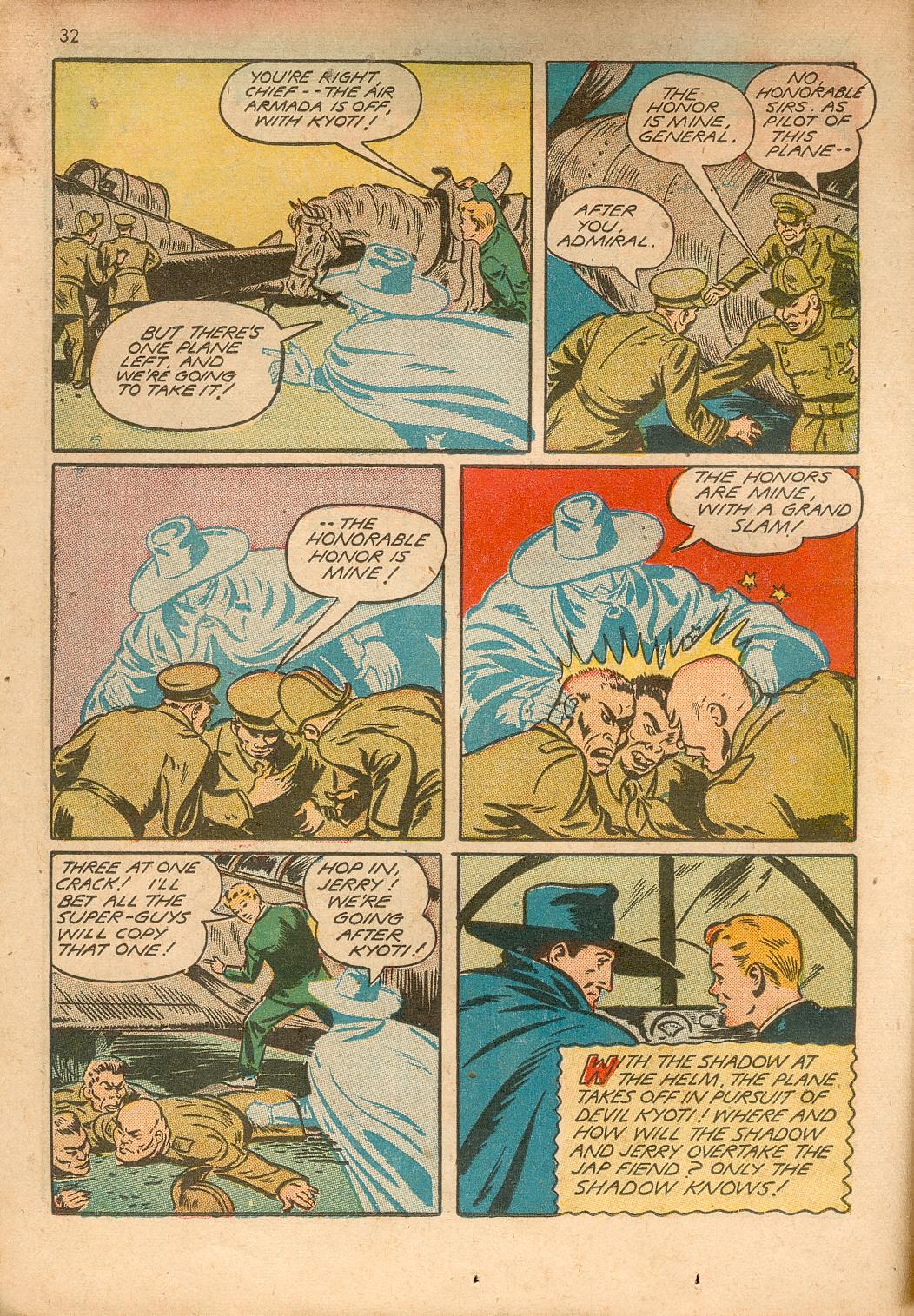 Read online Shadow Comics comic -  Issue #26 - 32