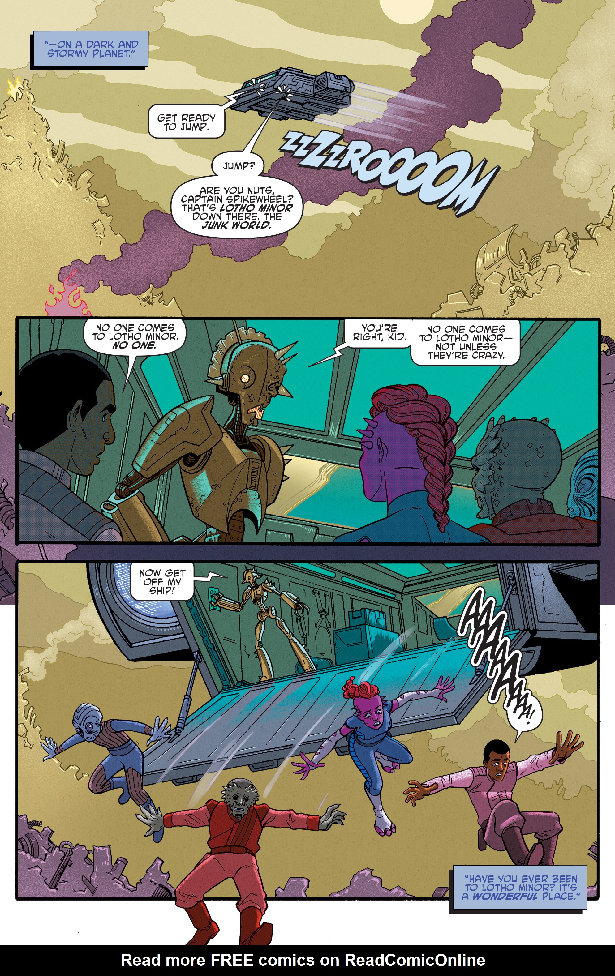 Read online Star Wars Adventures: Return to Vader’s Castle comic -  Issue #1 - 5