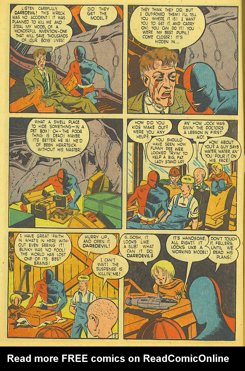 Read online Daredevil (1941) comic -  Issue #21 - 6