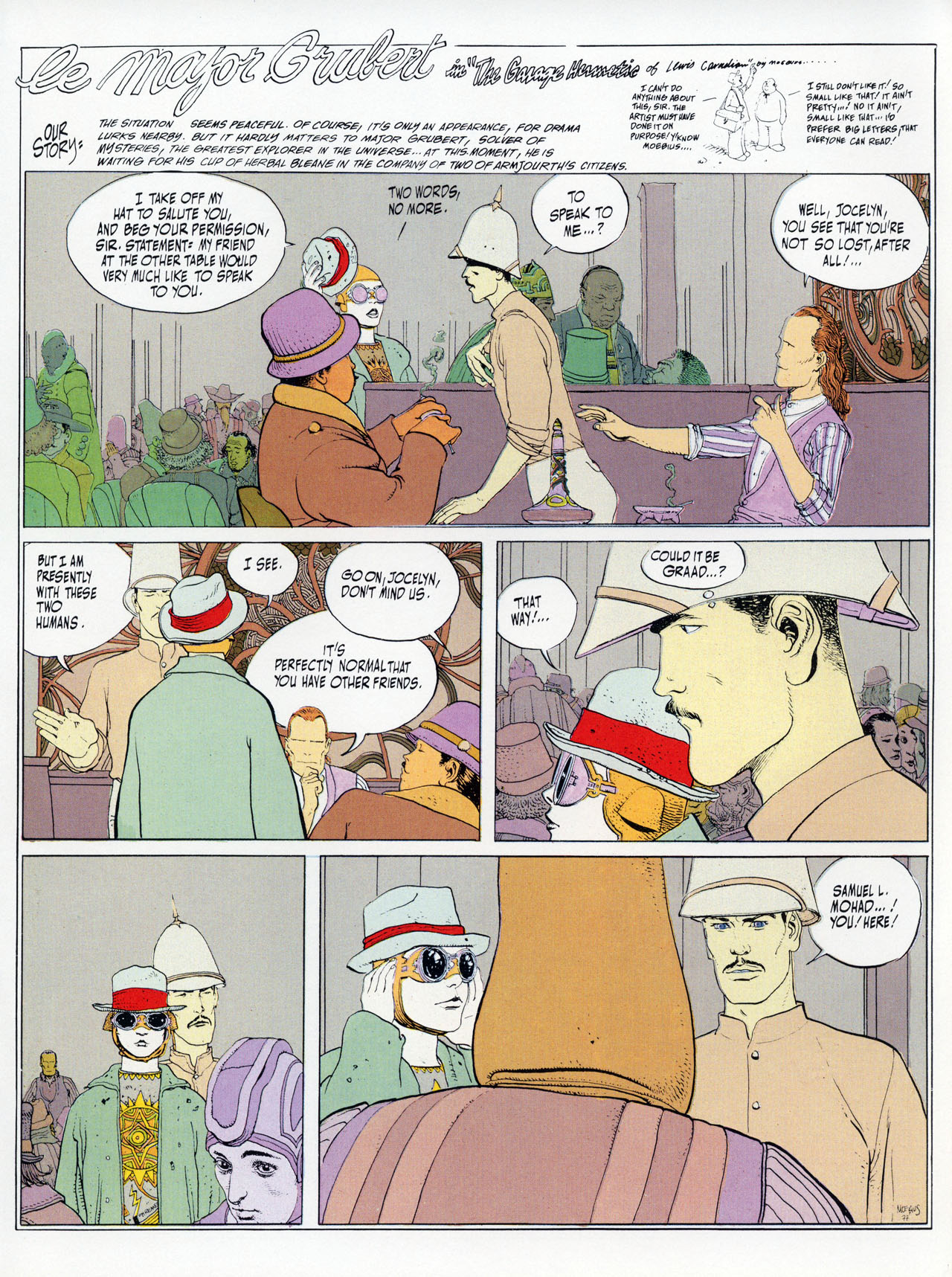 Read online Epic Graphic Novel: Moebius comic -  Issue # TPB 3 - 65