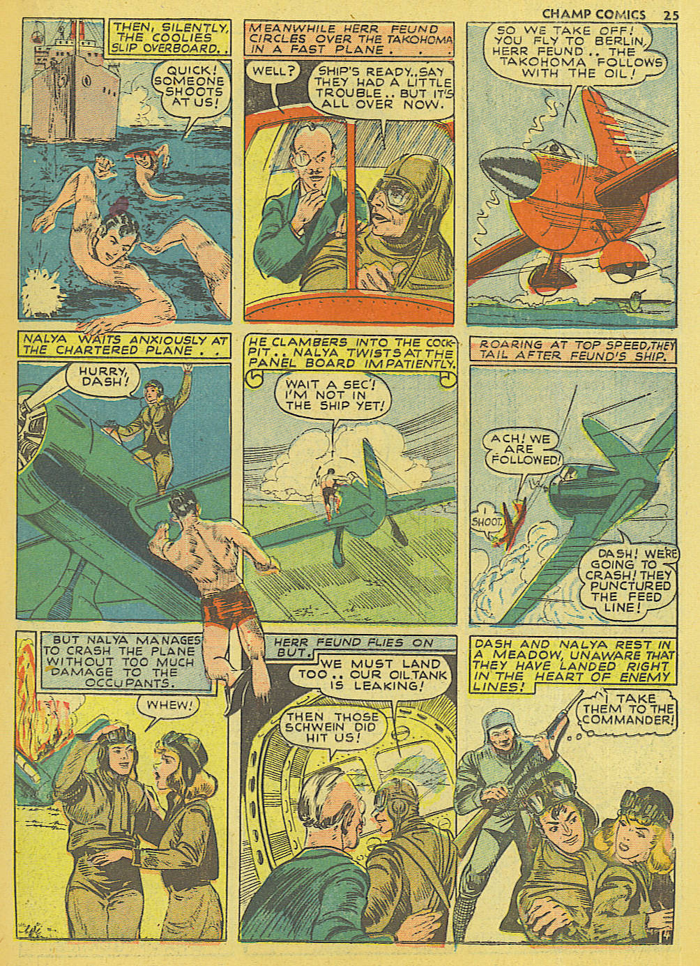 Read online Champ Comics comic -  Issue #17 - 26