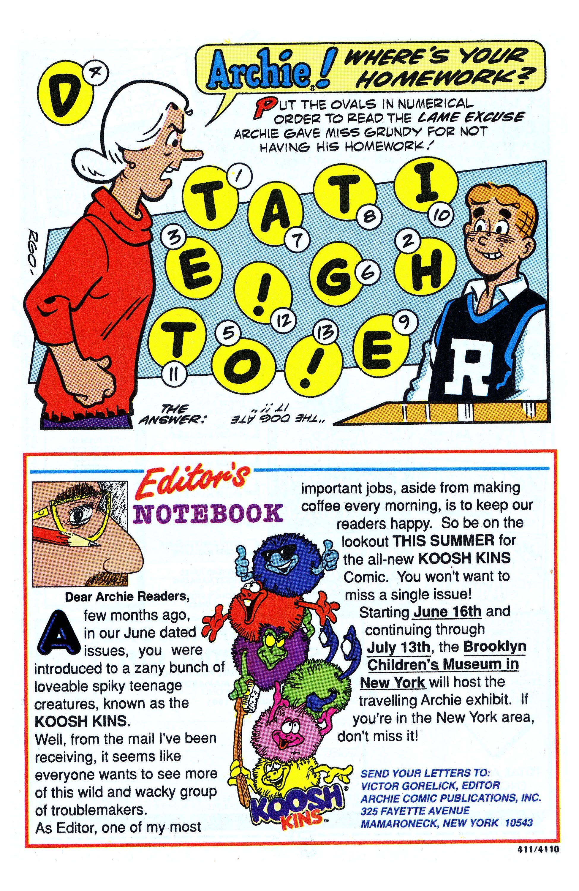 Read online Archie (1960) comic -  Issue #390 - 20