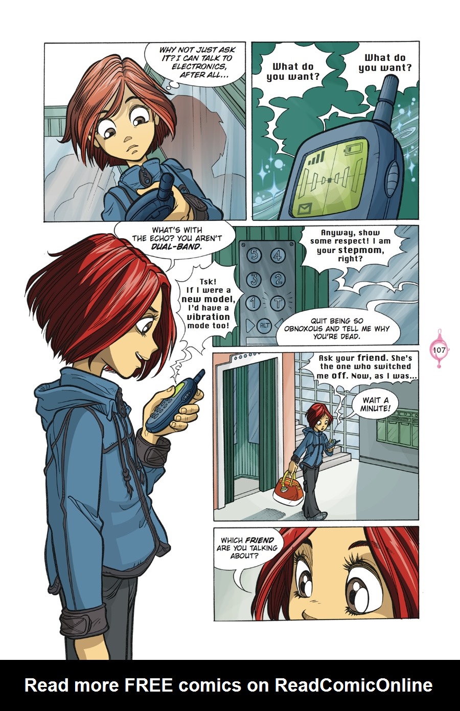 Read online W.i.t.c.h. Graphic Novels comic -  Issue # TPB 2 - 108