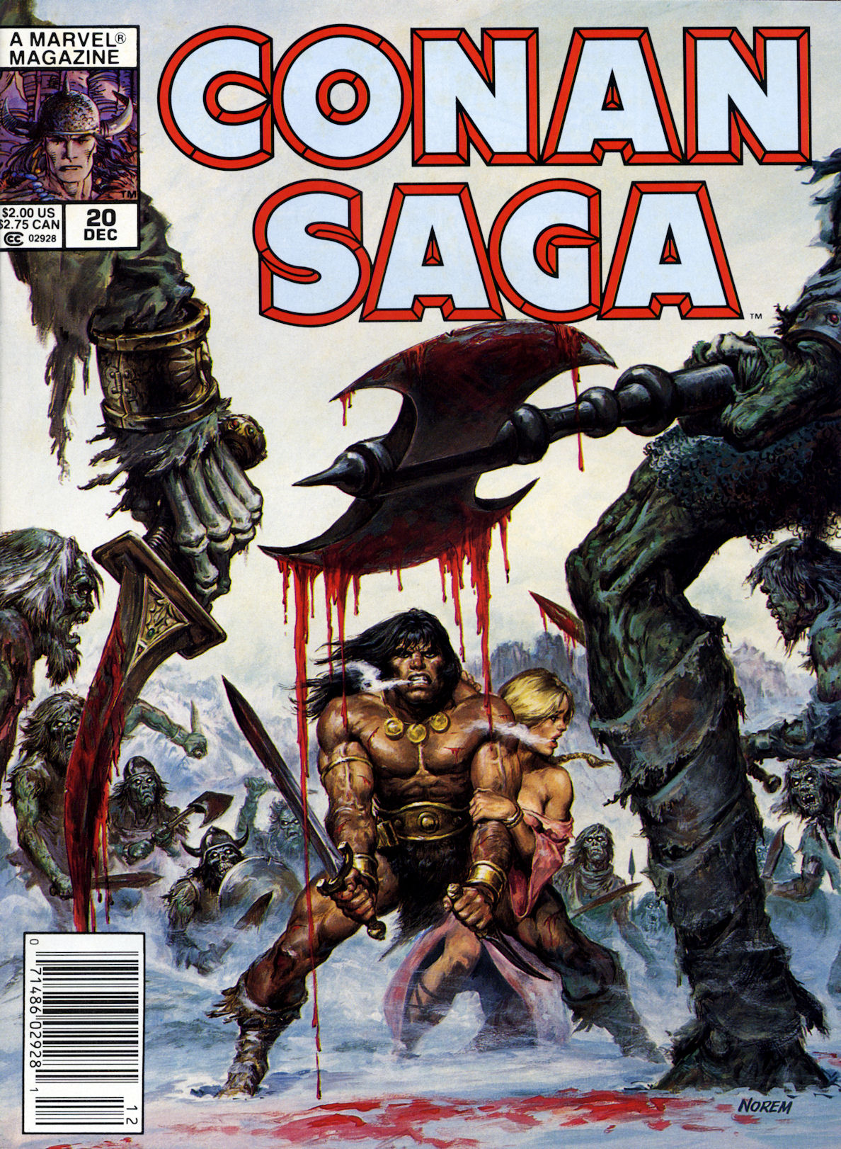 Read online Conan Saga comic -  Issue #20 - 1