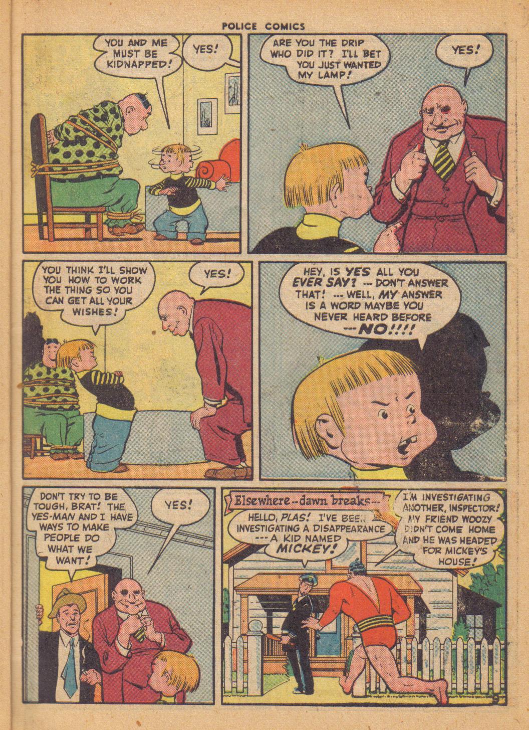 Read online Police Comics comic -  Issue #56 - 11