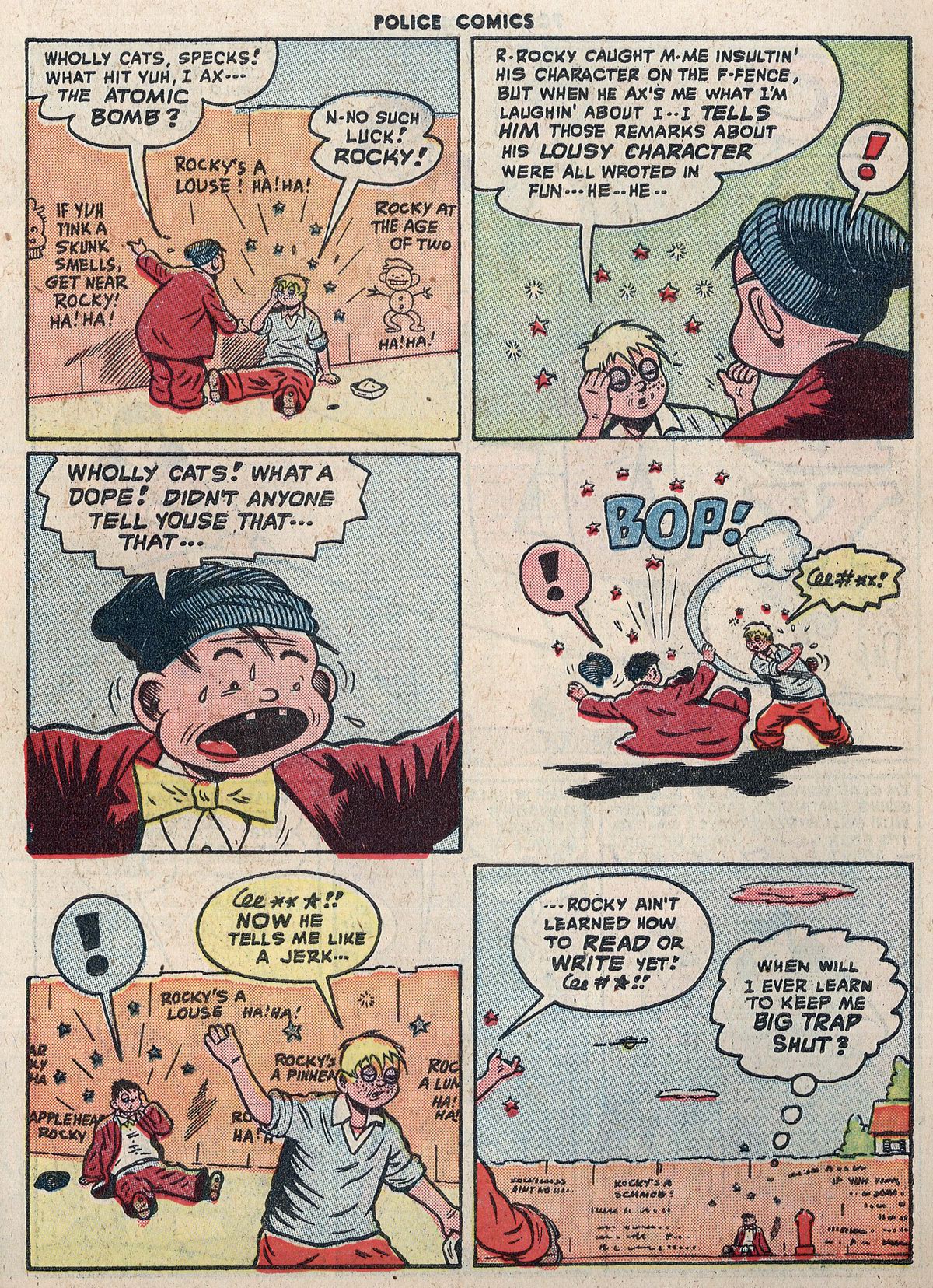 Read online Police Comics comic -  Issue #81 - 25