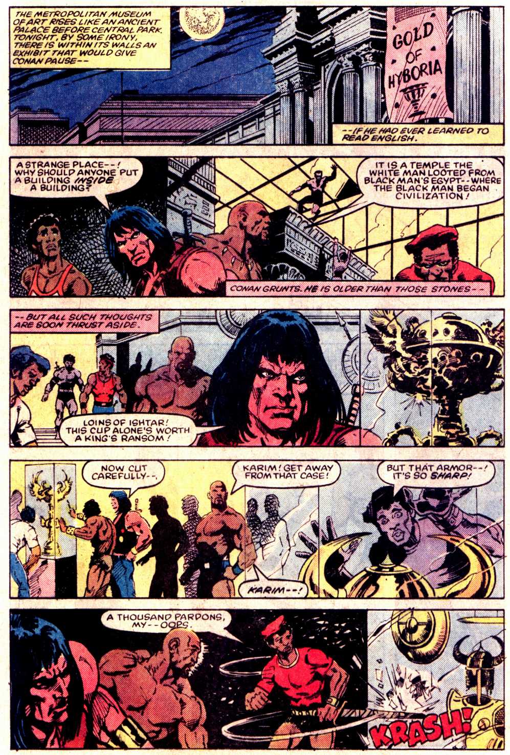 Read online What If? (1977) comic -  Issue #43 - Conan the Barbarian were stranded in the 20th century - 19