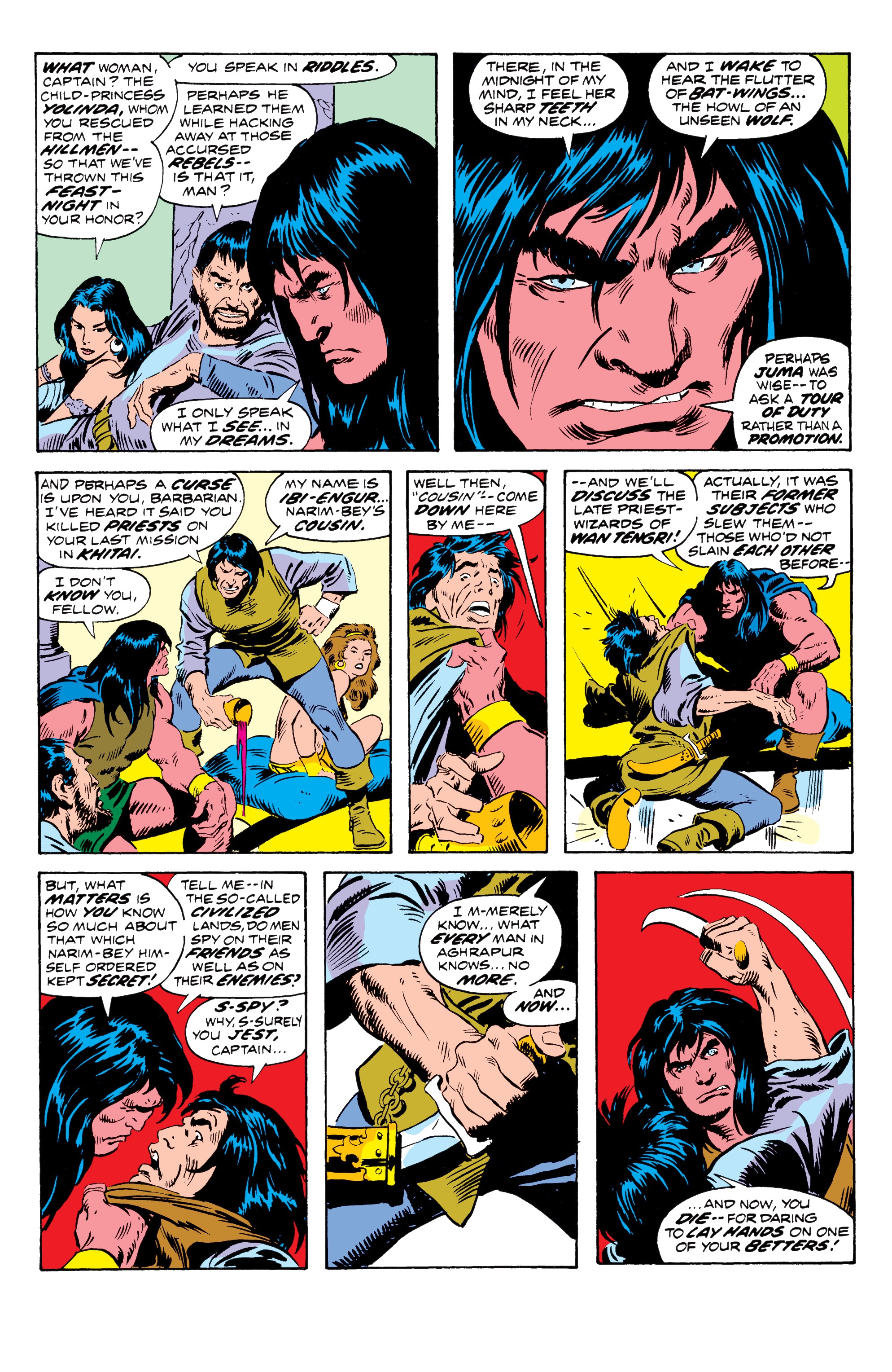 Read online Conan The Barbarian Epic Collection: The Original Marvel Years - The Curse Of The Golden Skull comic -  Issue # TPB (Part 3) - 28