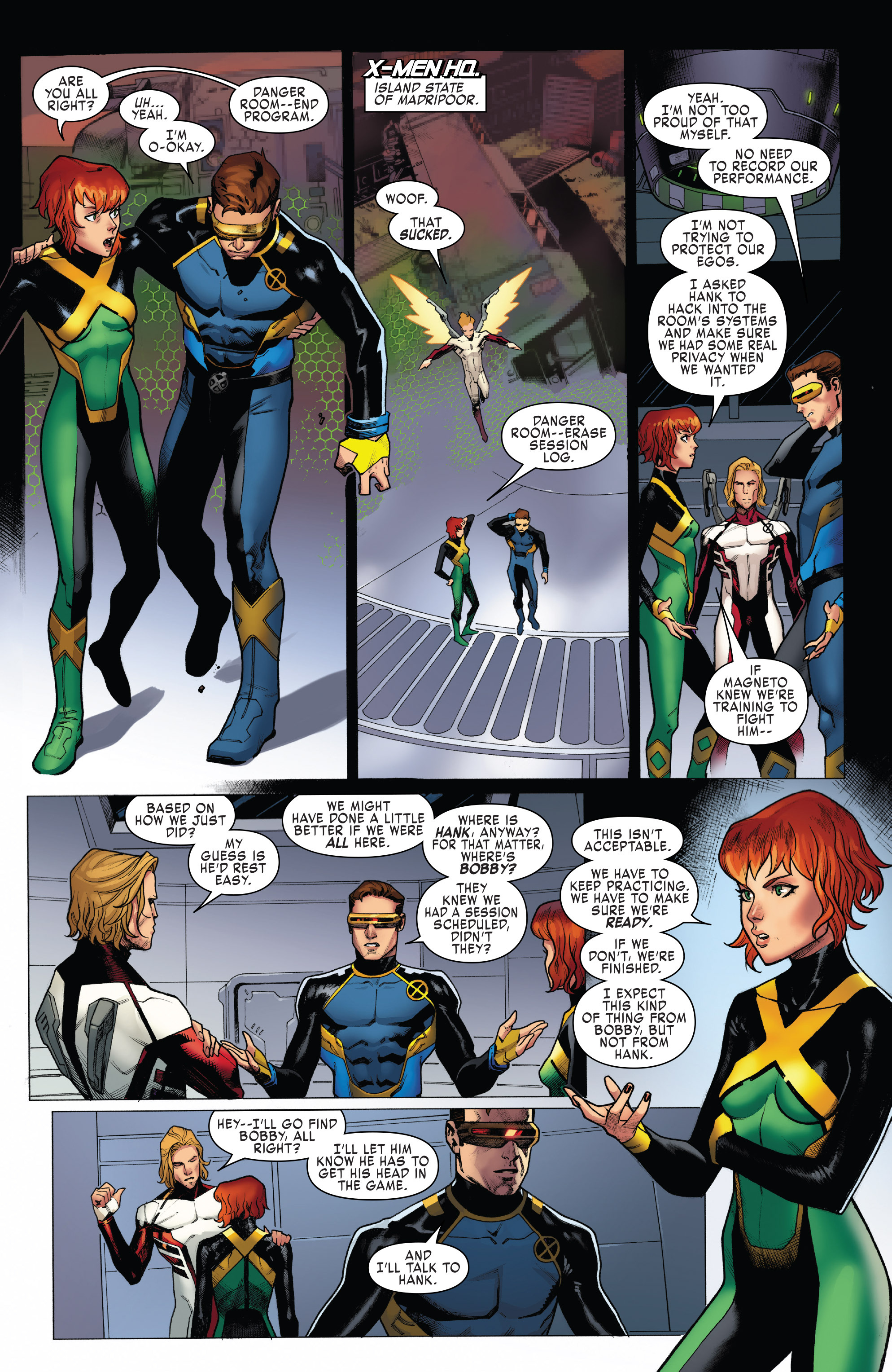 Read online X-Men: Blue comic -  Issue #2 - 9