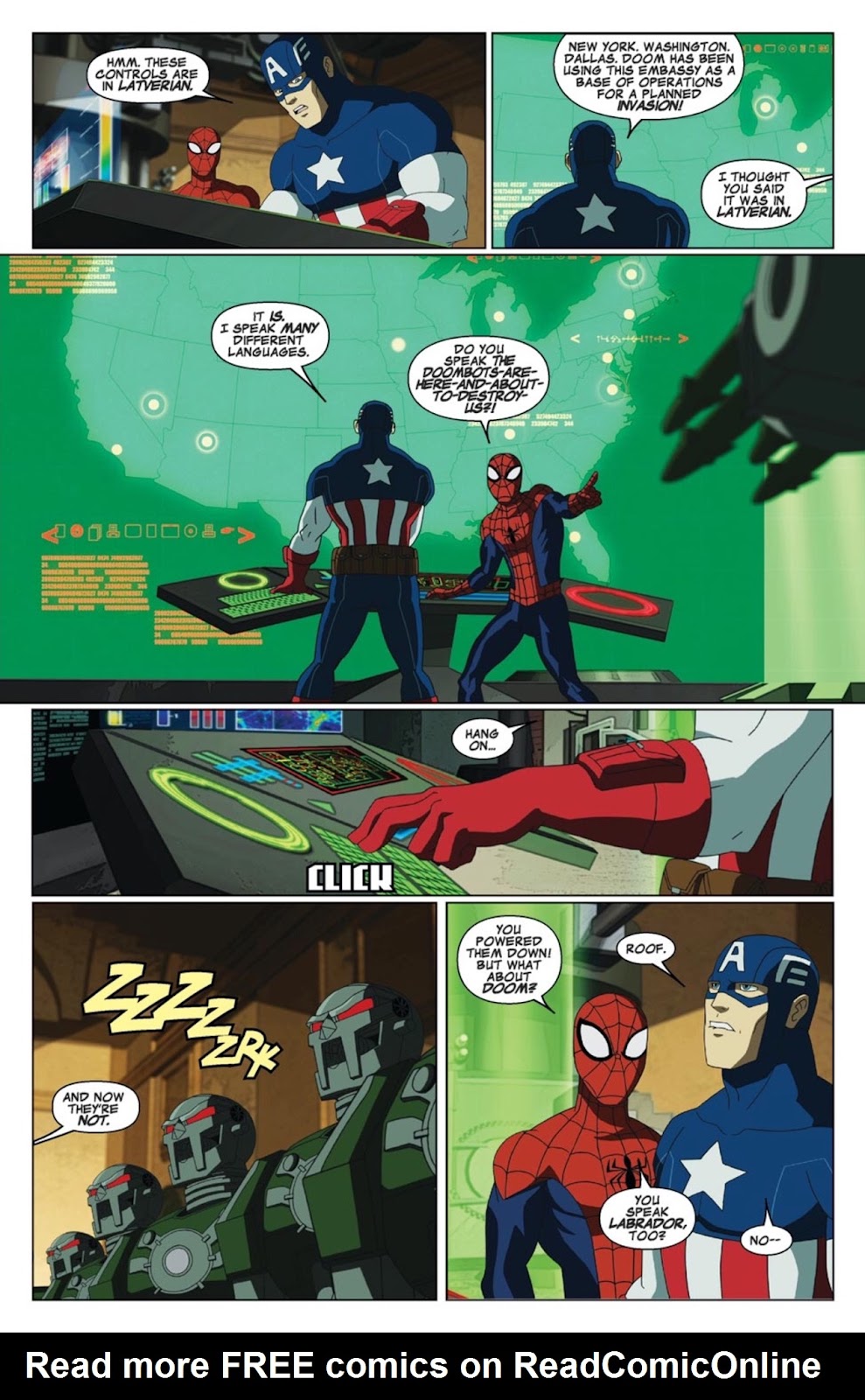 Marvel Universe Ultimate Spider-Man: Web Warriors issue 1 - Page 15