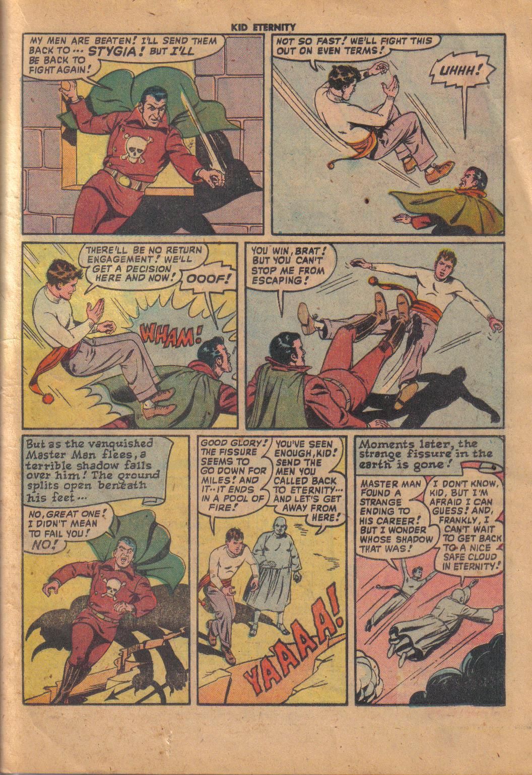 Read online Kid Eternity (1946) comic -  Issue #15 - 14