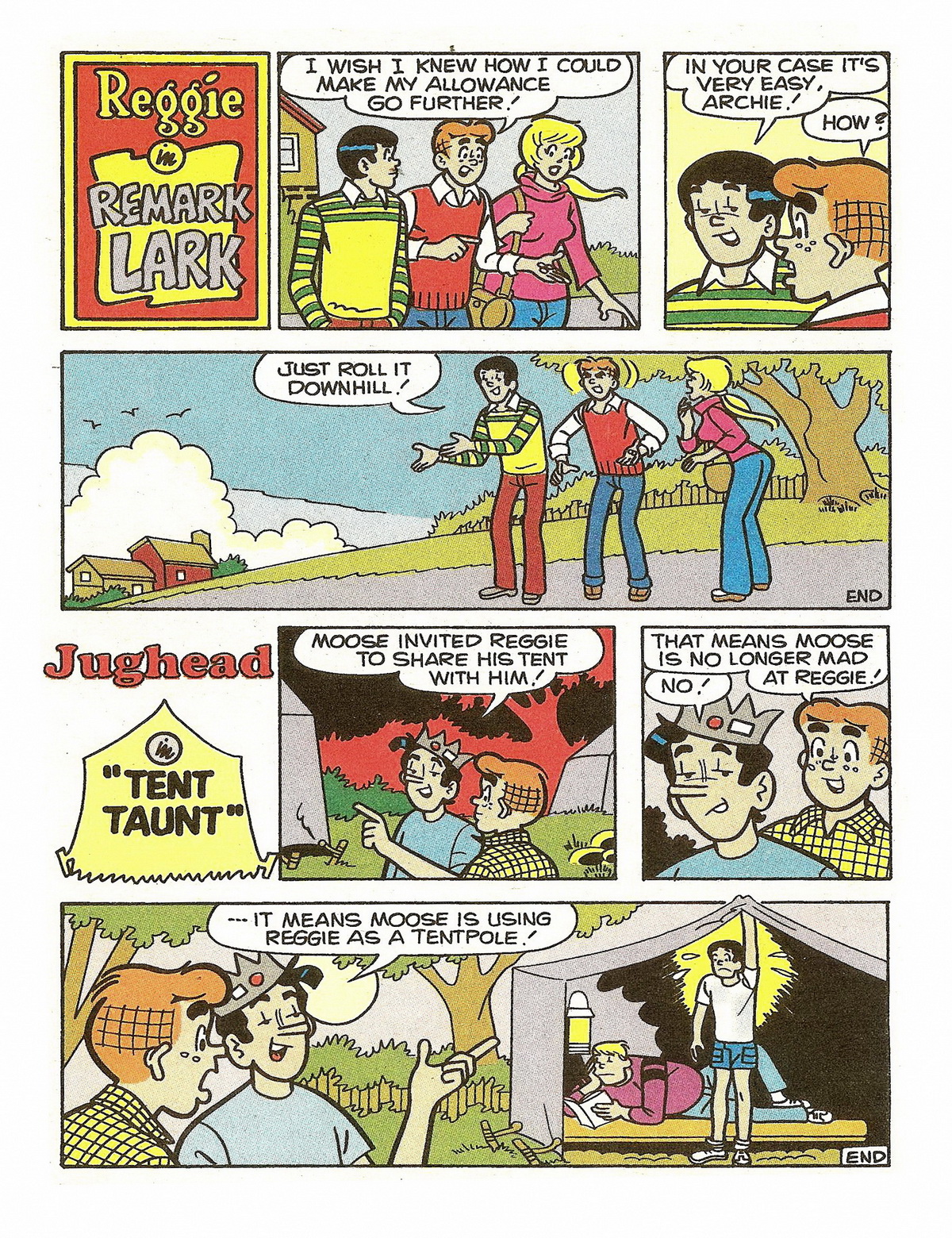 Read online Jughead's Double Digest Magazine comic -  Issue #70 - 105