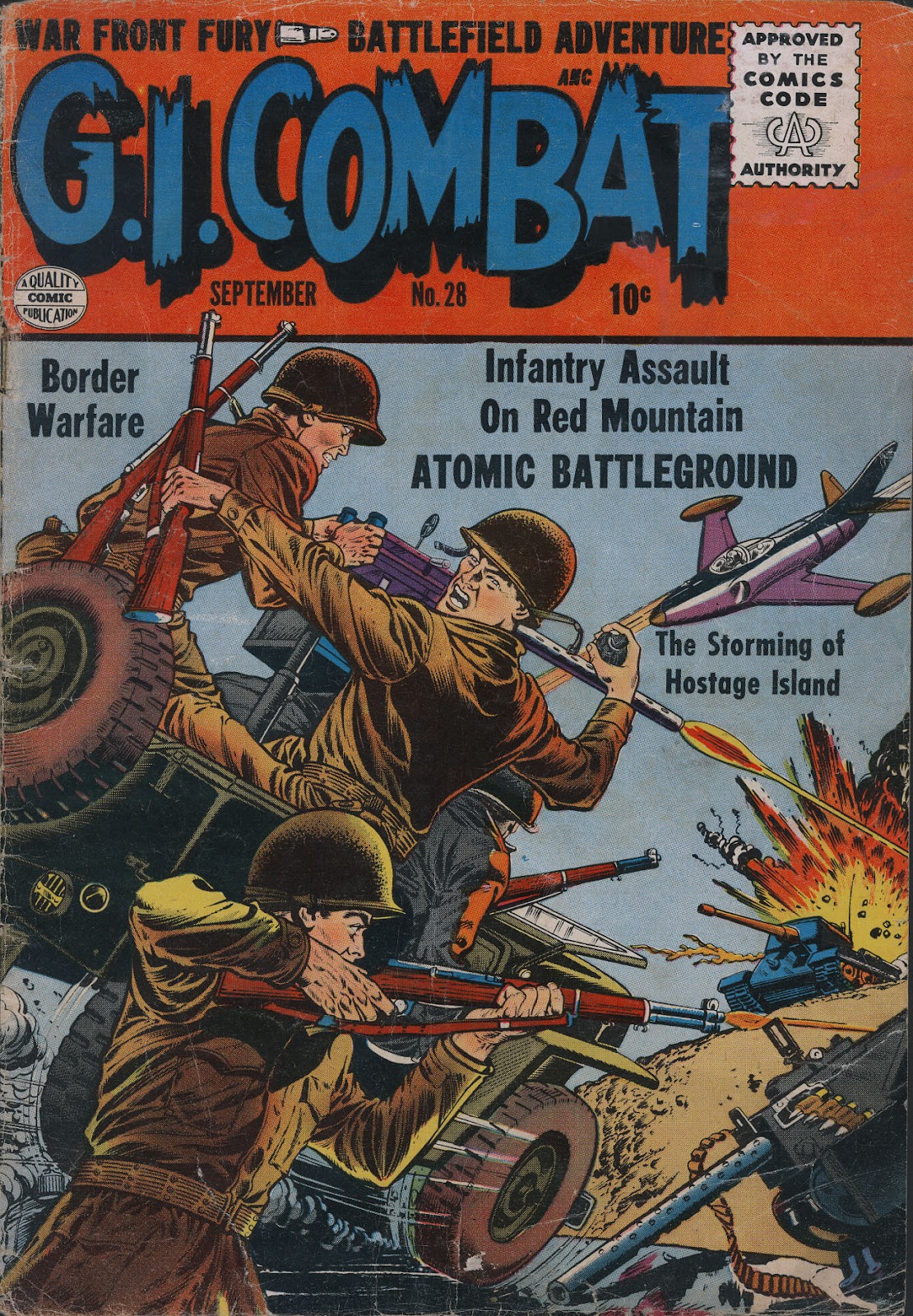 G.I. Combat (1952) issue 28 - Page 1