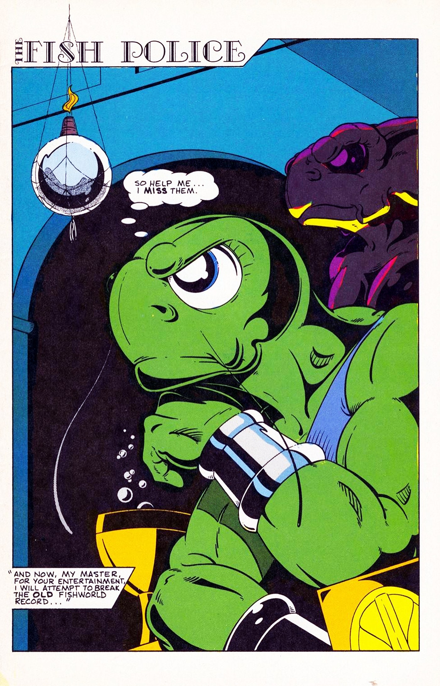 Read online The Fish Police comic -  Issue #12 - 3