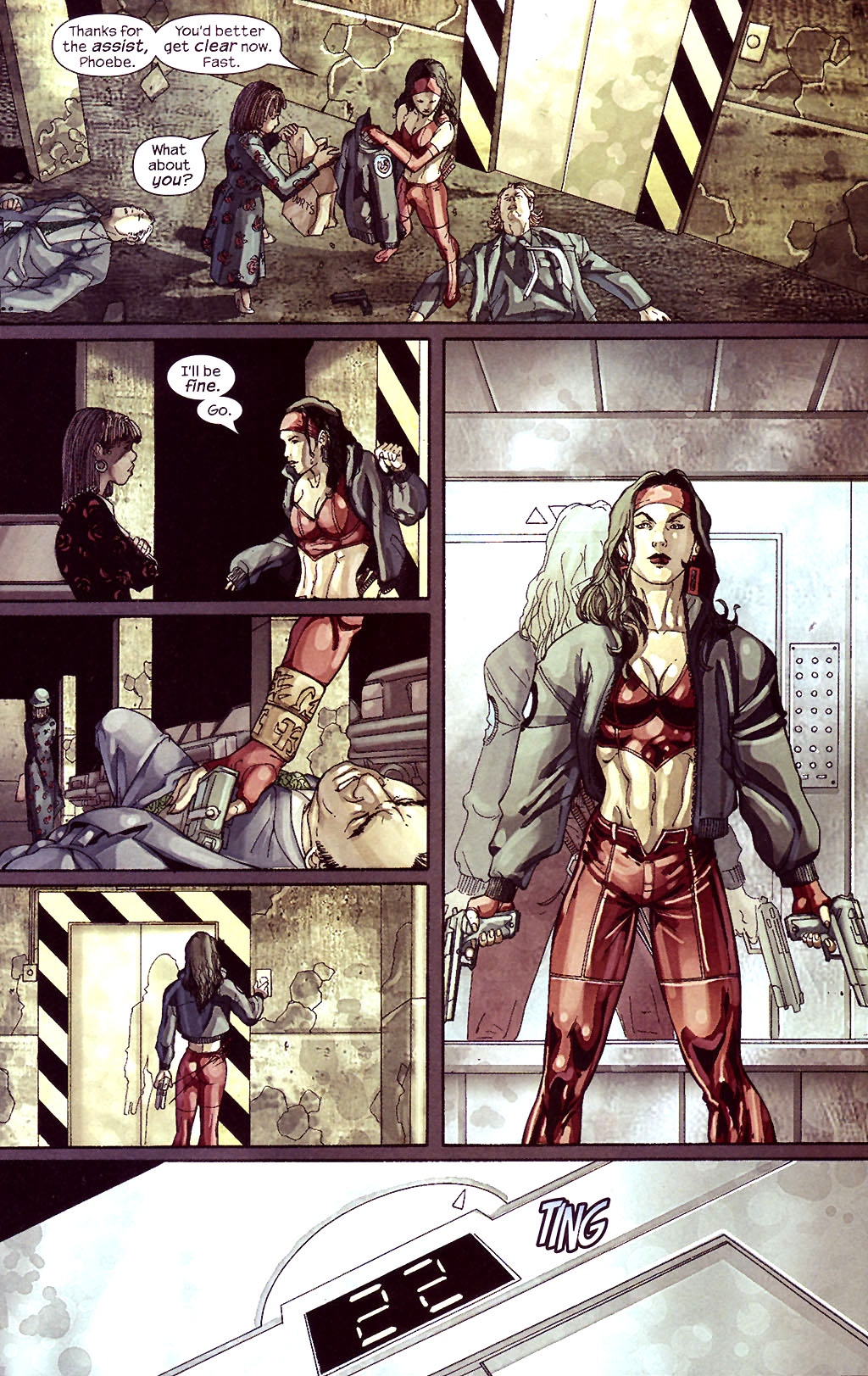 Read online Ultimate Elektra comic -  Issue #5 - 15