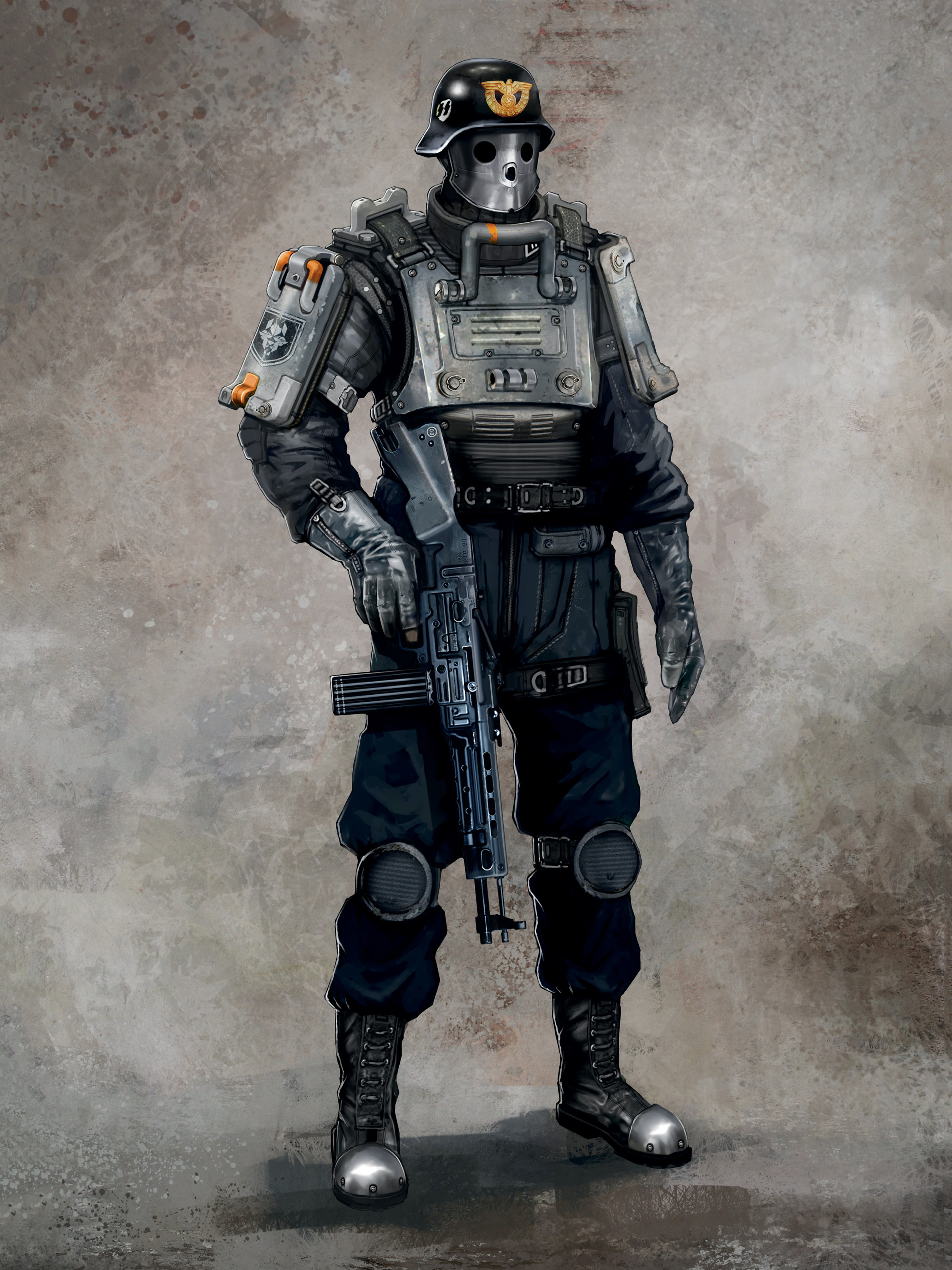 Read online The Art of Wolfenstein: The New Order comic -  Issue # TPB (Part 1) - 63