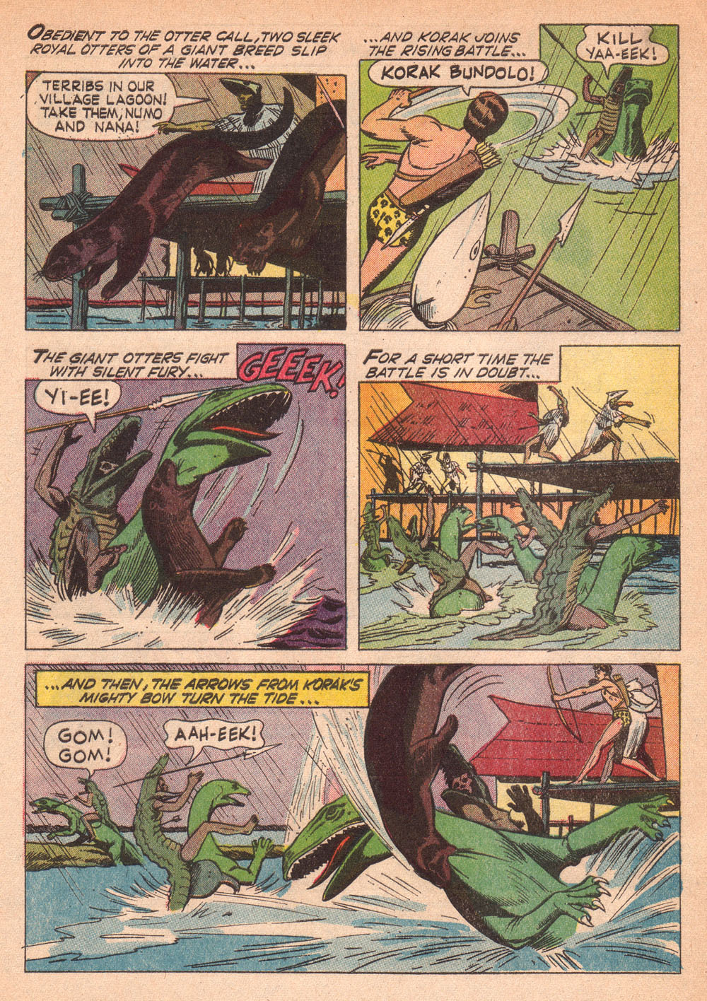 Read online Korak, Son of Tarzan (1964) comic -  Issue #11 - 4