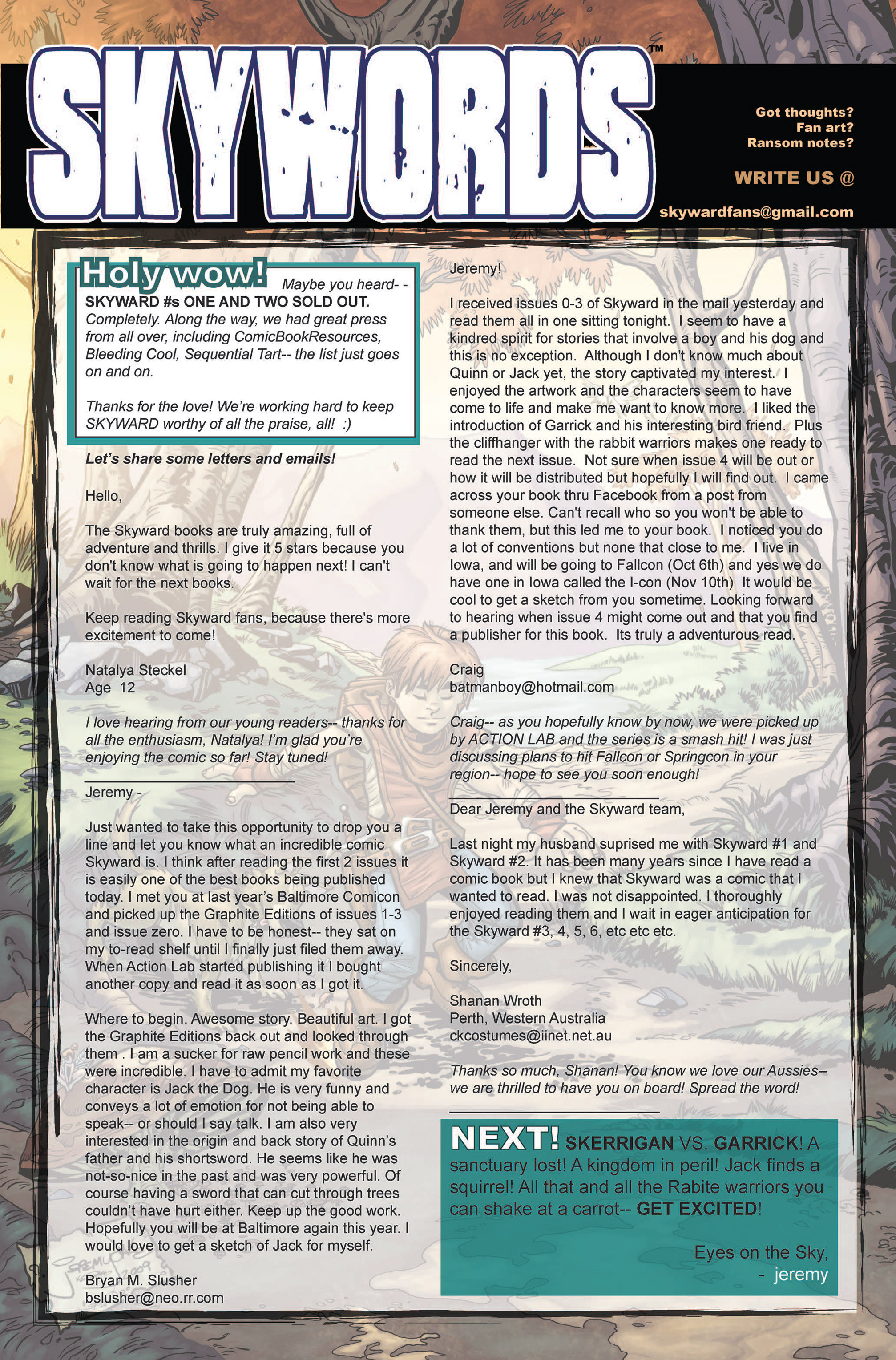 Read online Skyward comic -  Issue #4 - 25