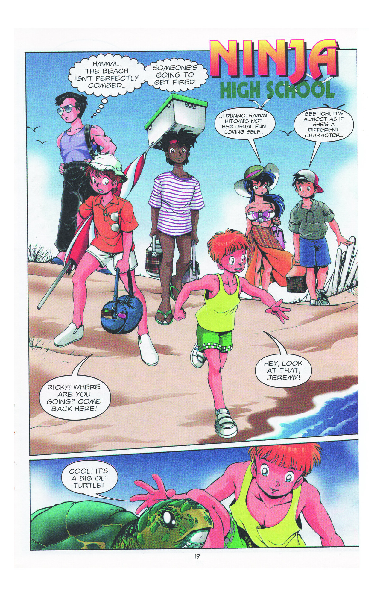 Read online Ninja High School Swimsuit comic -  Issue #2 - 19