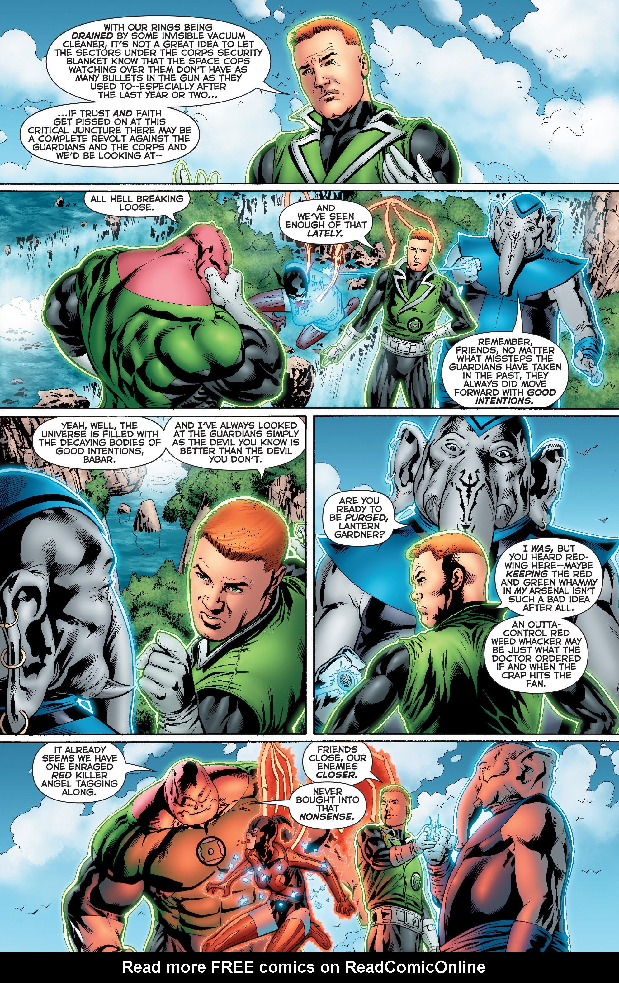 Read online Green Lantern: Emerald Warriors comic -  Issue #3 - 19